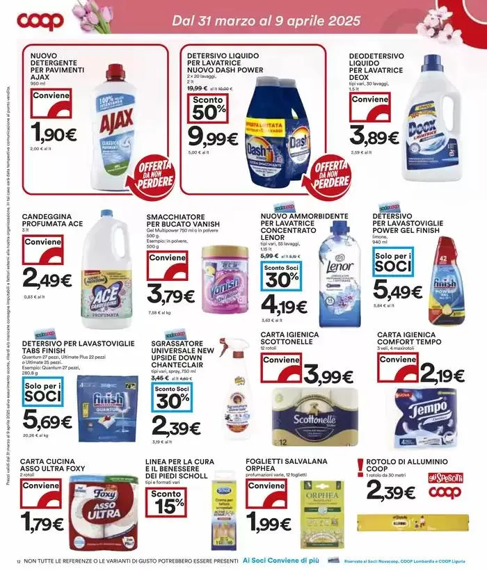 Fioriscono le Offerte da 31 marzo a 9 aprile di 2025 - Pagina del volantino 12