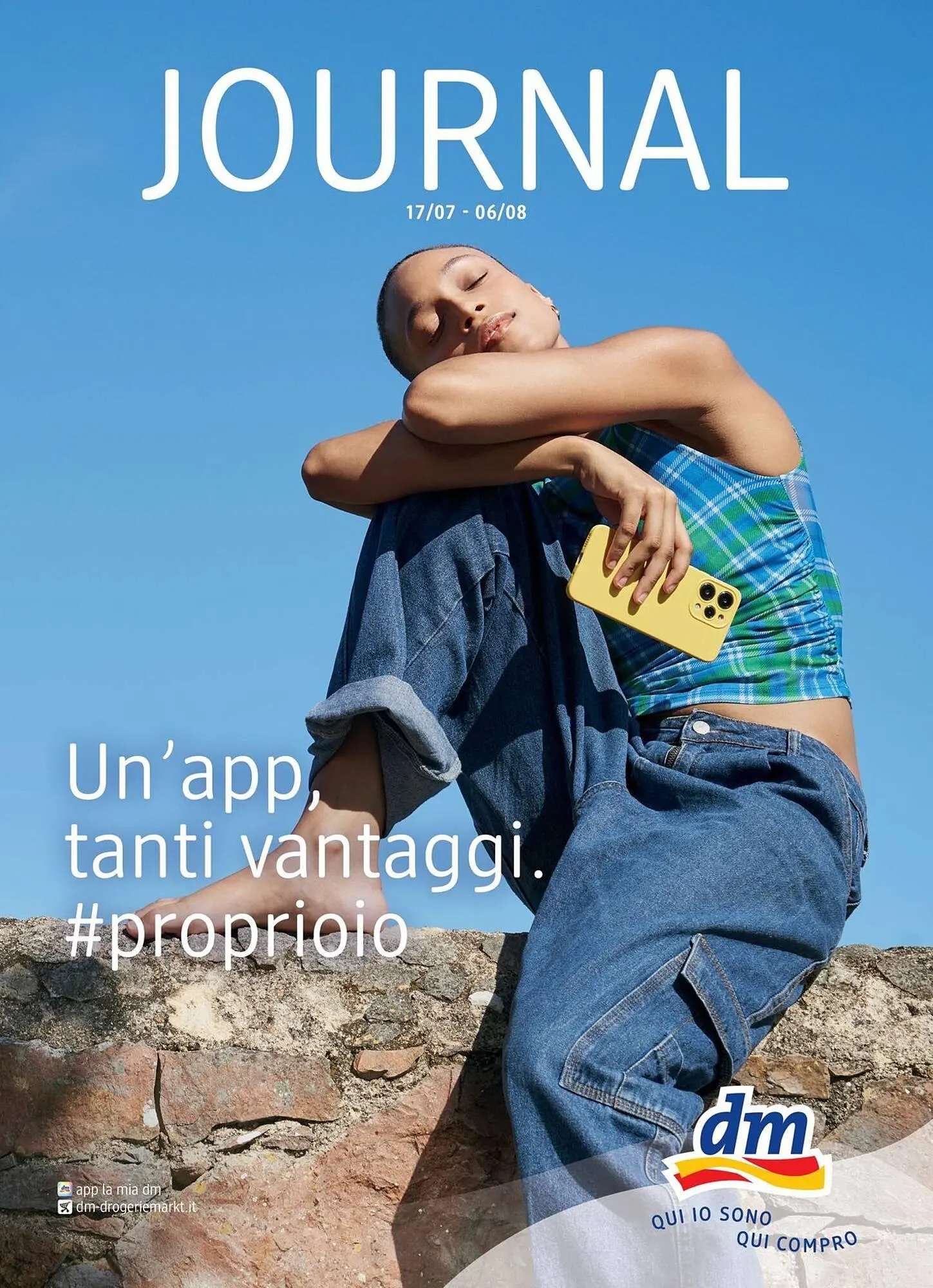 Volantino dm drogerie markt da 17 luglio a 6 agosto di 2025 - Pagina del volantino 1