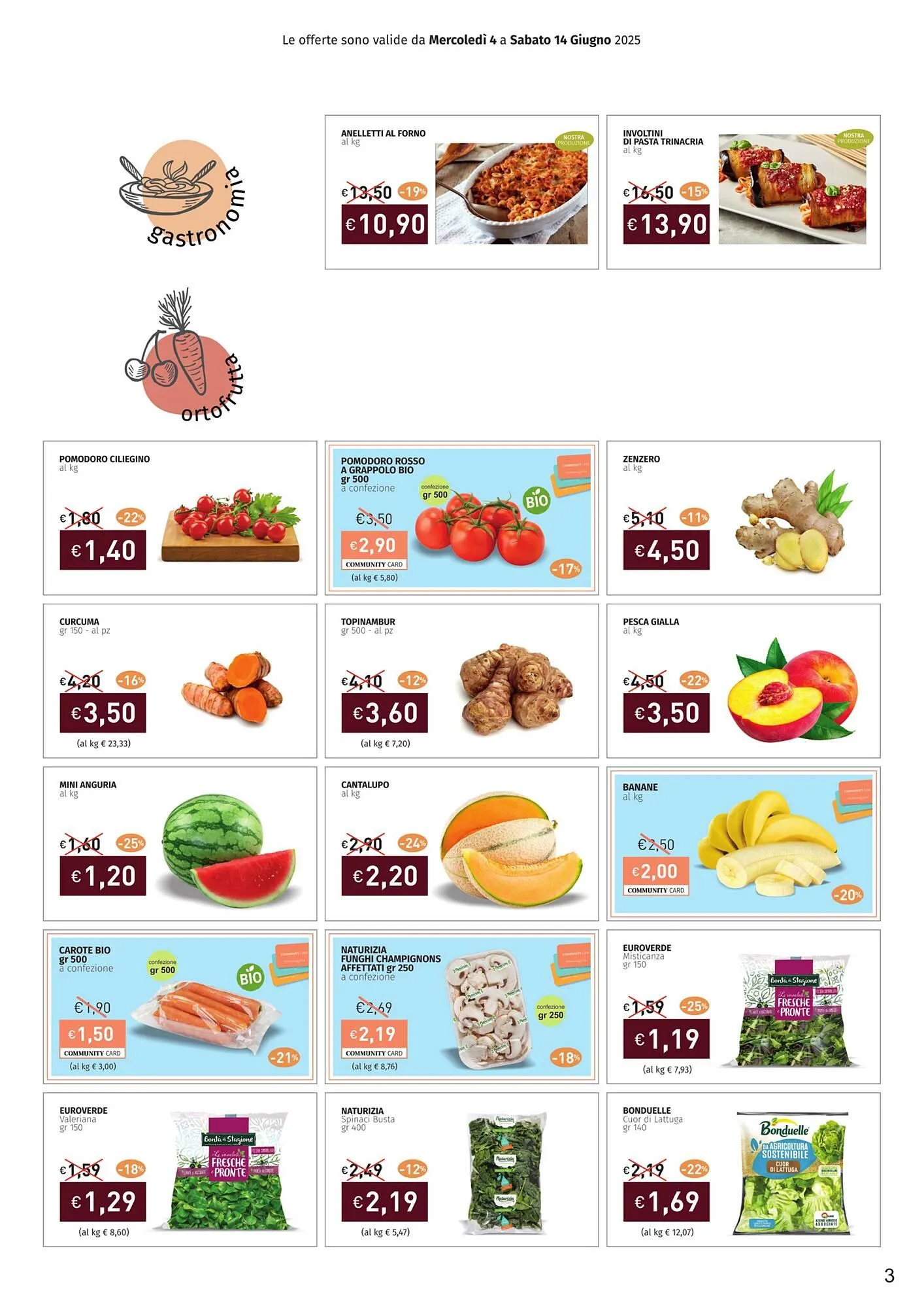 Volantino Prezzemolo e Vitale da 4 giugno a 14 giugno di 2025 - Pagina del volantino 3