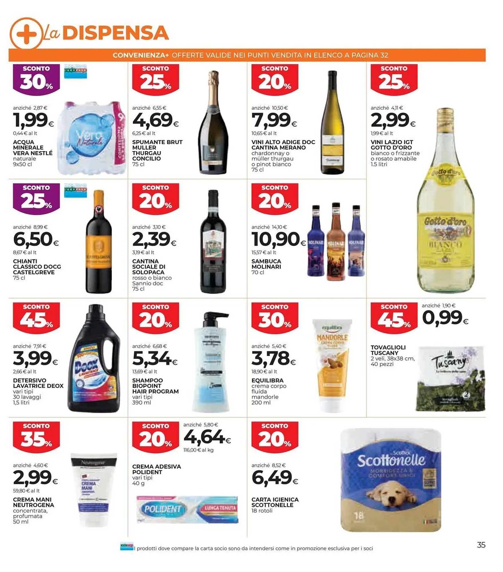 Volantino Coop da 15 gennaio a 28 gennaio di 2026 - Pagina del volantino 35
