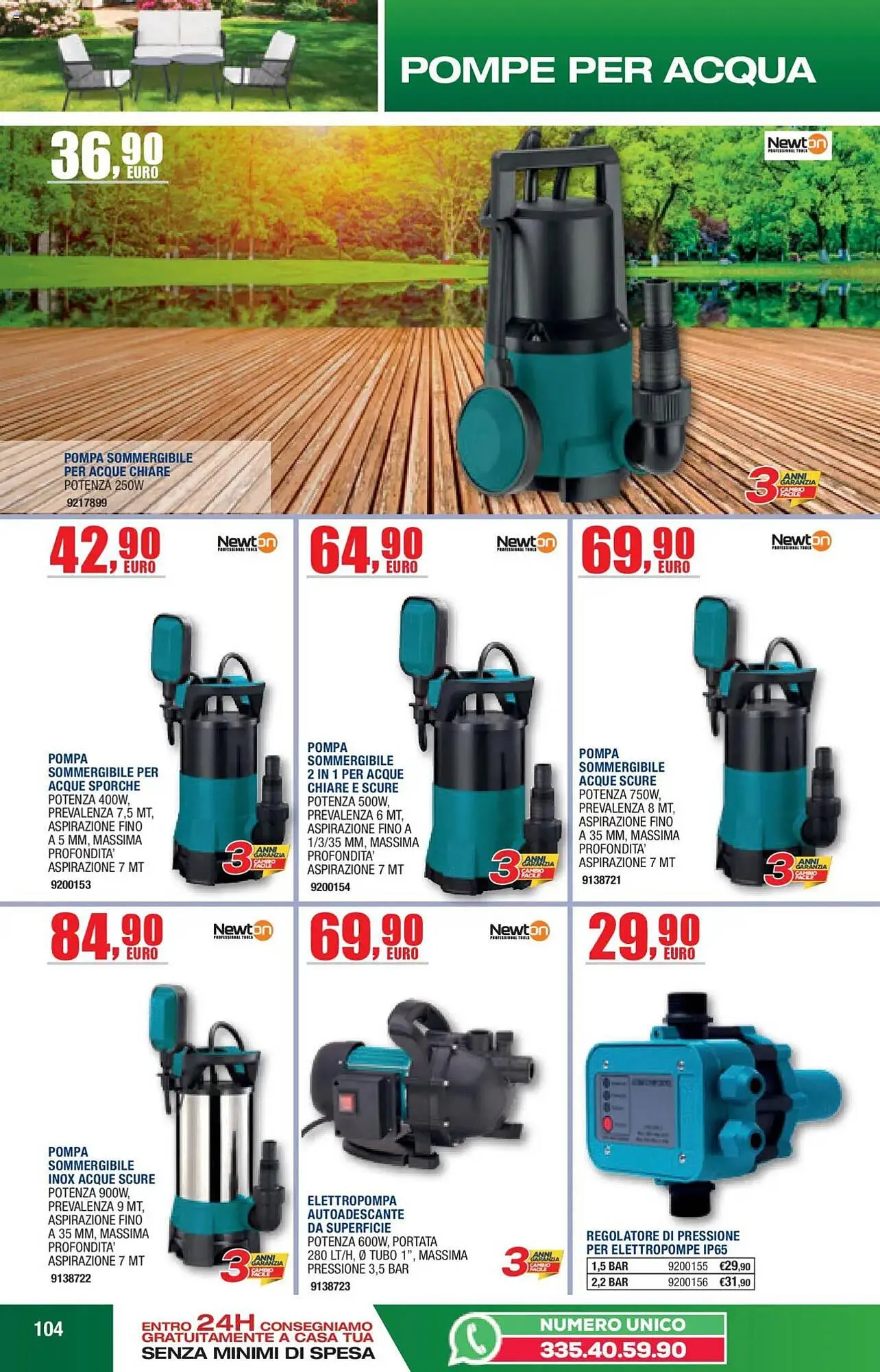 Volantino Bricofer da 27 maggio a 30 settembre di 2025 - Pagina del volantino 104