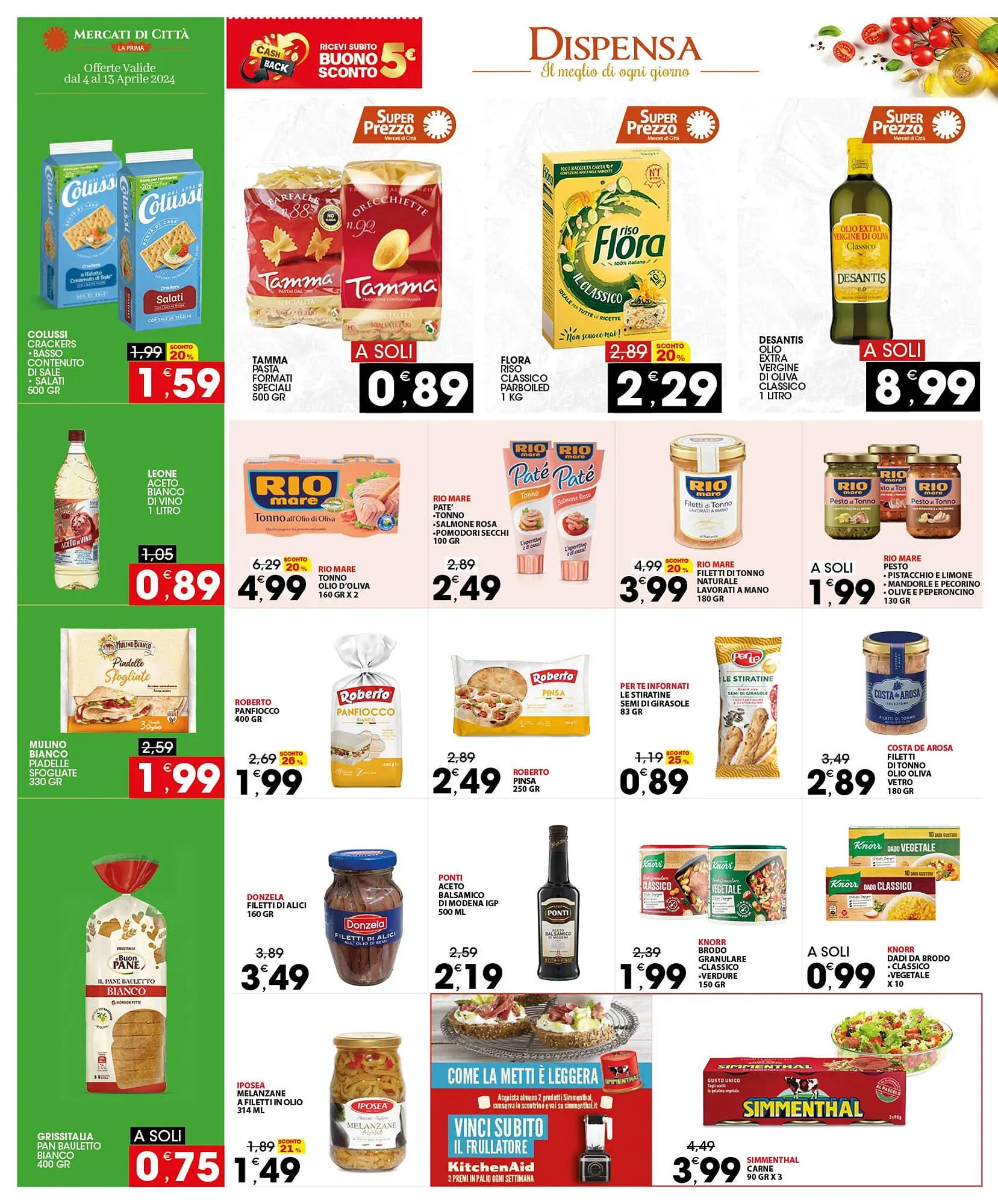 Volantino Mercati di Città La Prima da 4 aprile a 13 aprile di 2024 - Pagina del volantino 14
