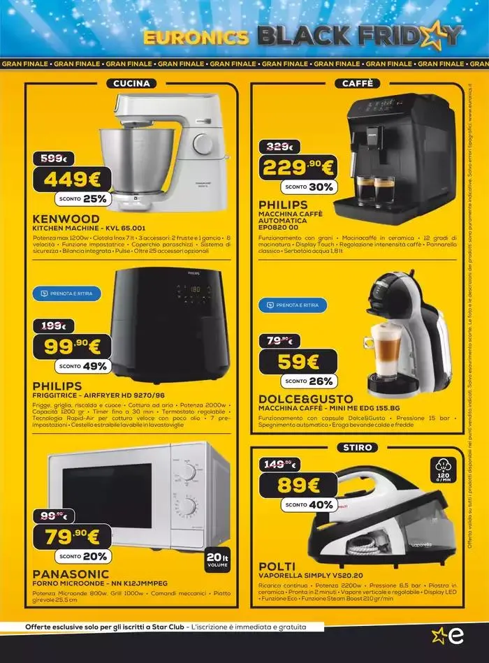 Black friday da 27 novembre a 3 dicembre di 2024 - Pagina del volantino 23