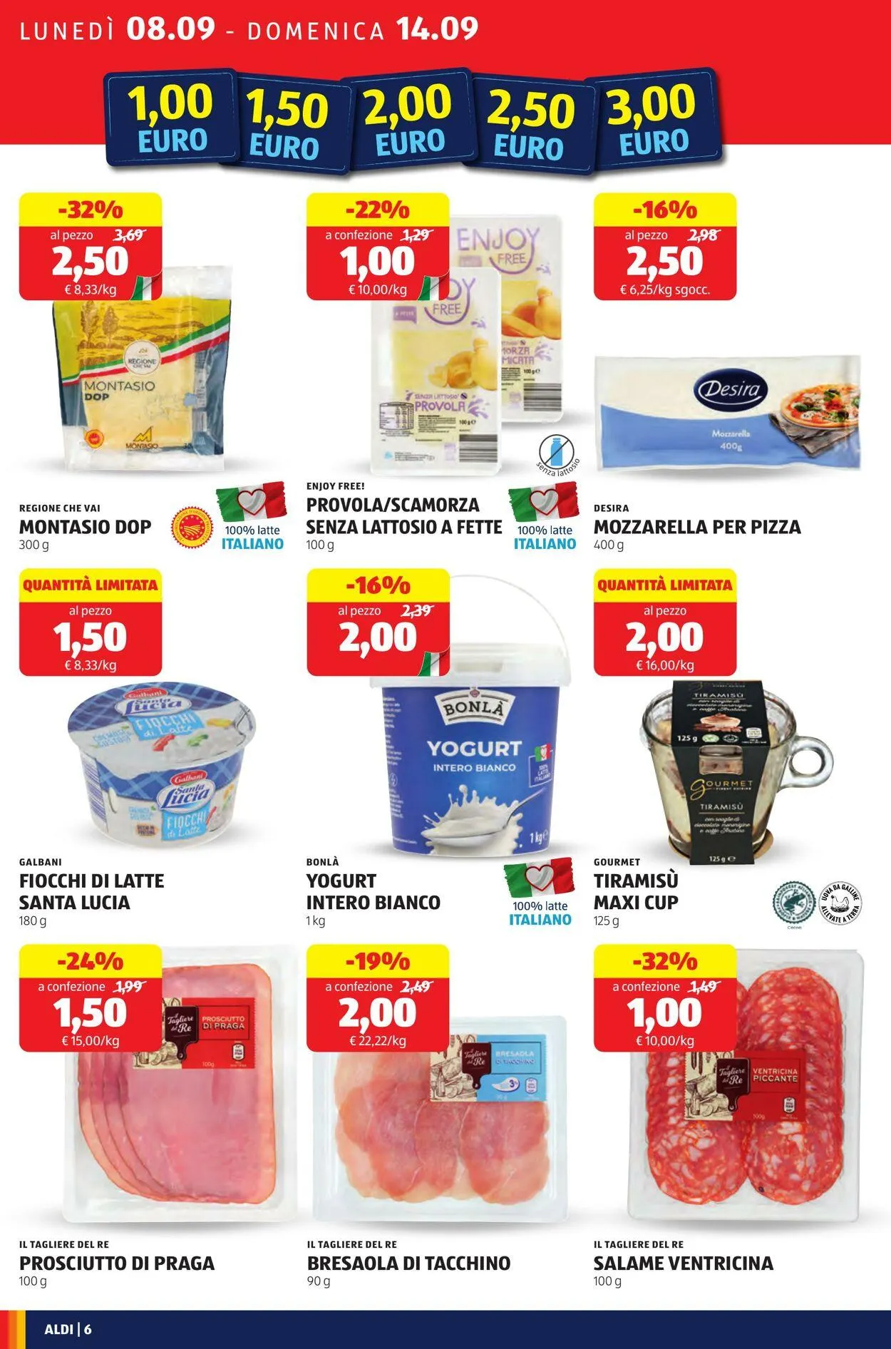 Aldi Volantino attuale da 8 settembre a 14 settembre di 2025 - Pagina del volantino 6