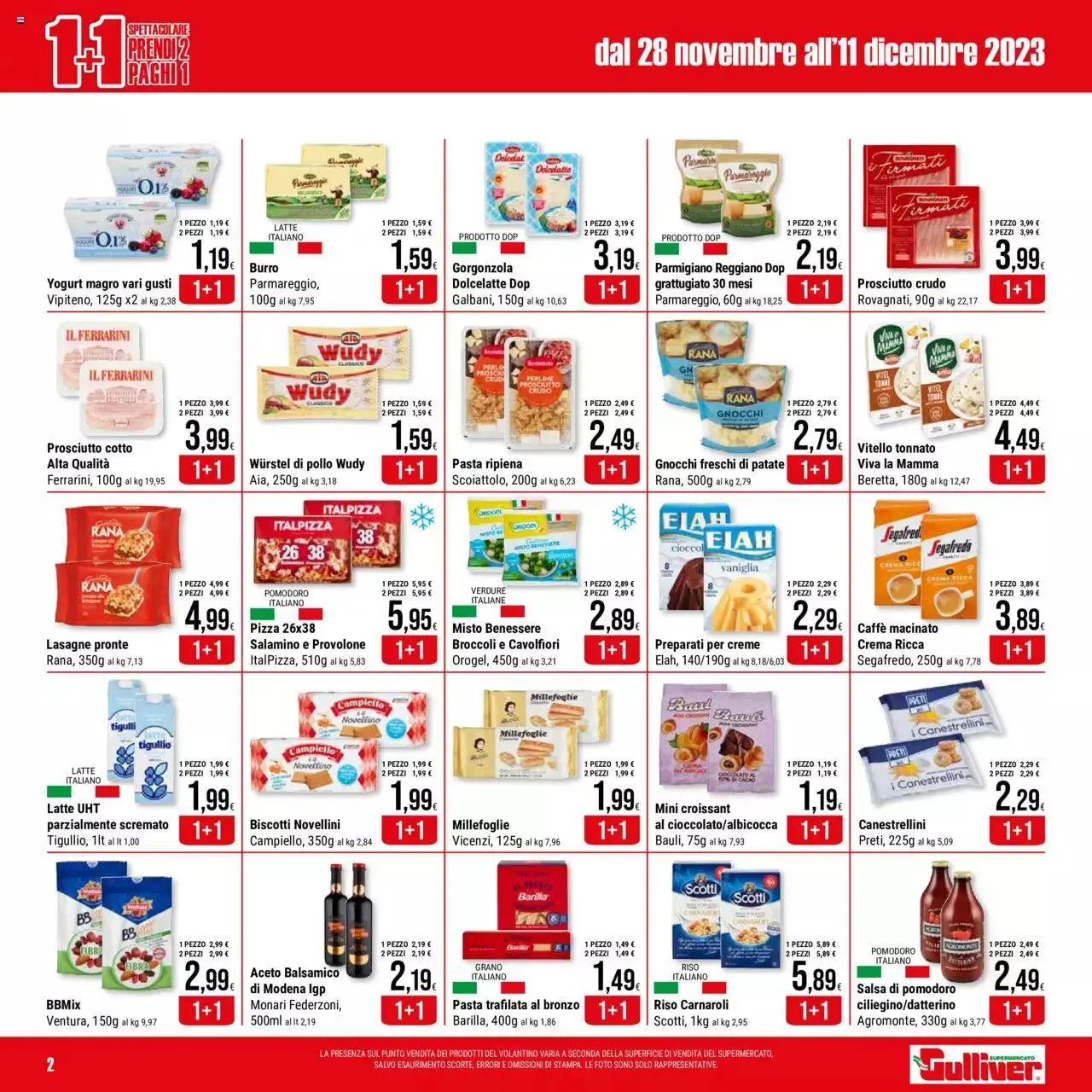 Volantino Gulliver da 28 novembre a 11 dicembre di 2023 - Pagina del volantino 2