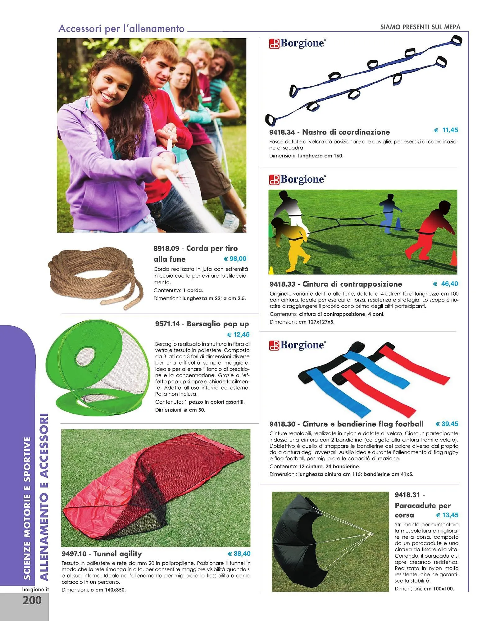 Volantino Borgione Sport da 31 dicembre a 31 dicembre di 2025 - Pagina del volantino 200