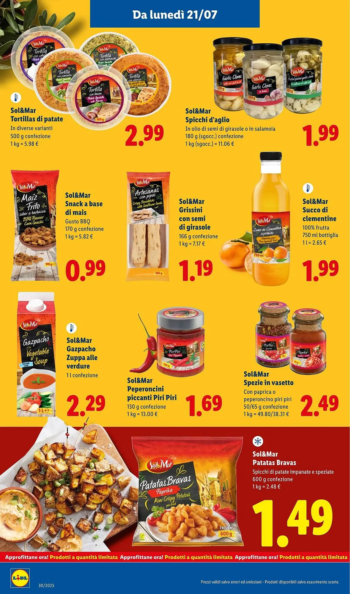 Volantino Lidl da 21 luglio a 27 luglio di 2025 - Pagina del volantino 22