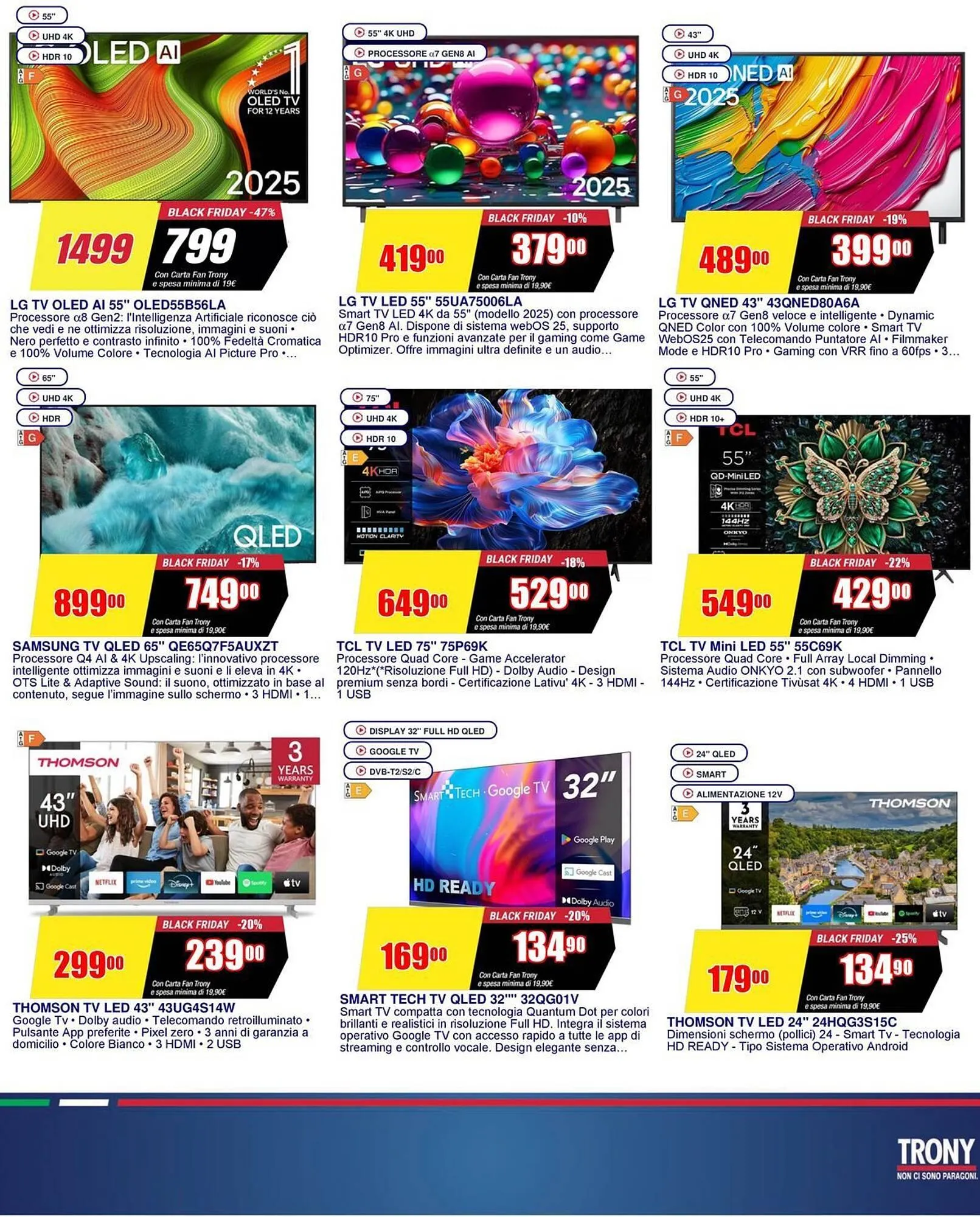 Volantino Trony da 19 marzo a 1 aprile di 2026 - Pagina del volantino 19