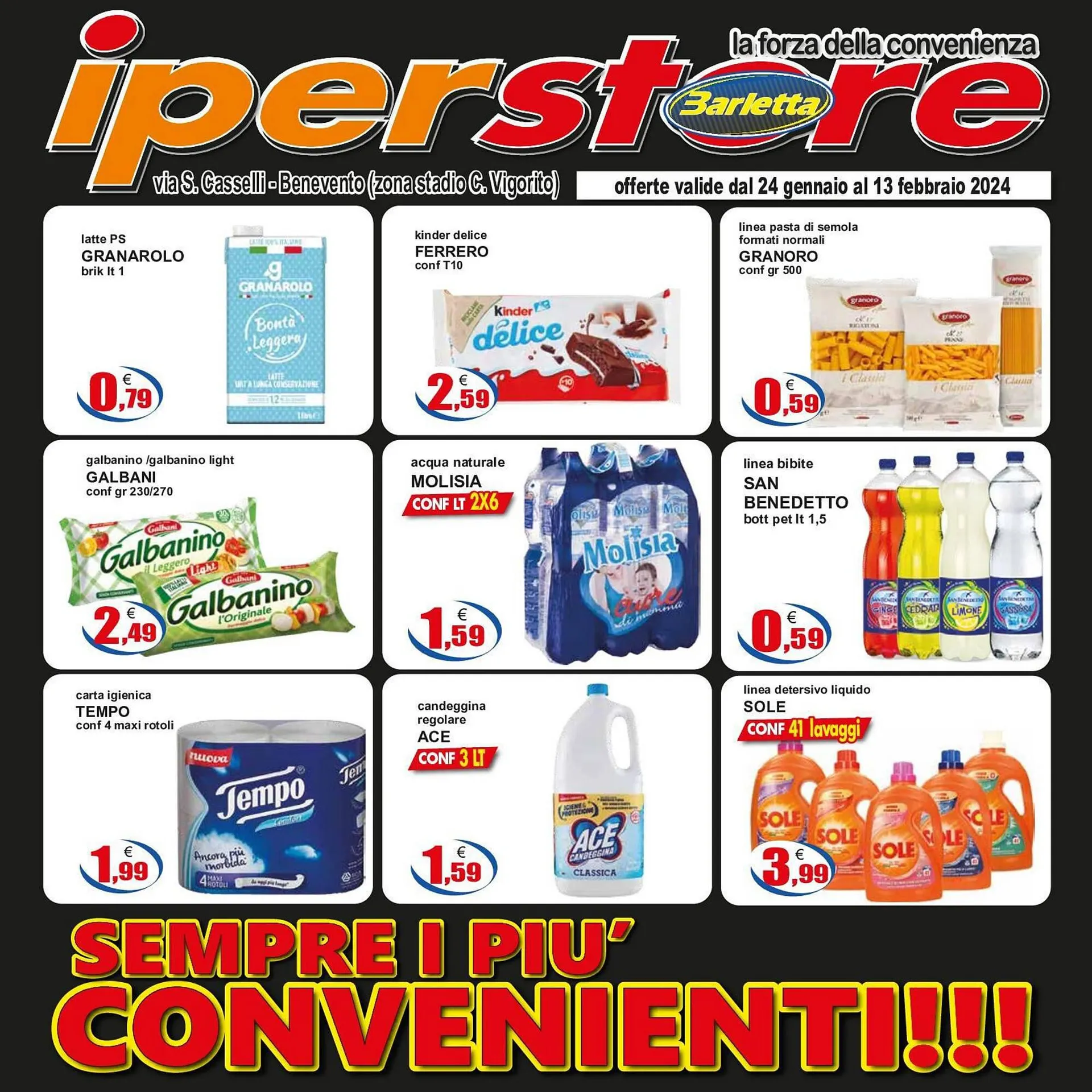Volantino Iperstore Barletta da 24 gennaio a 13 febbraio di 2024 - Pagina del volantino 