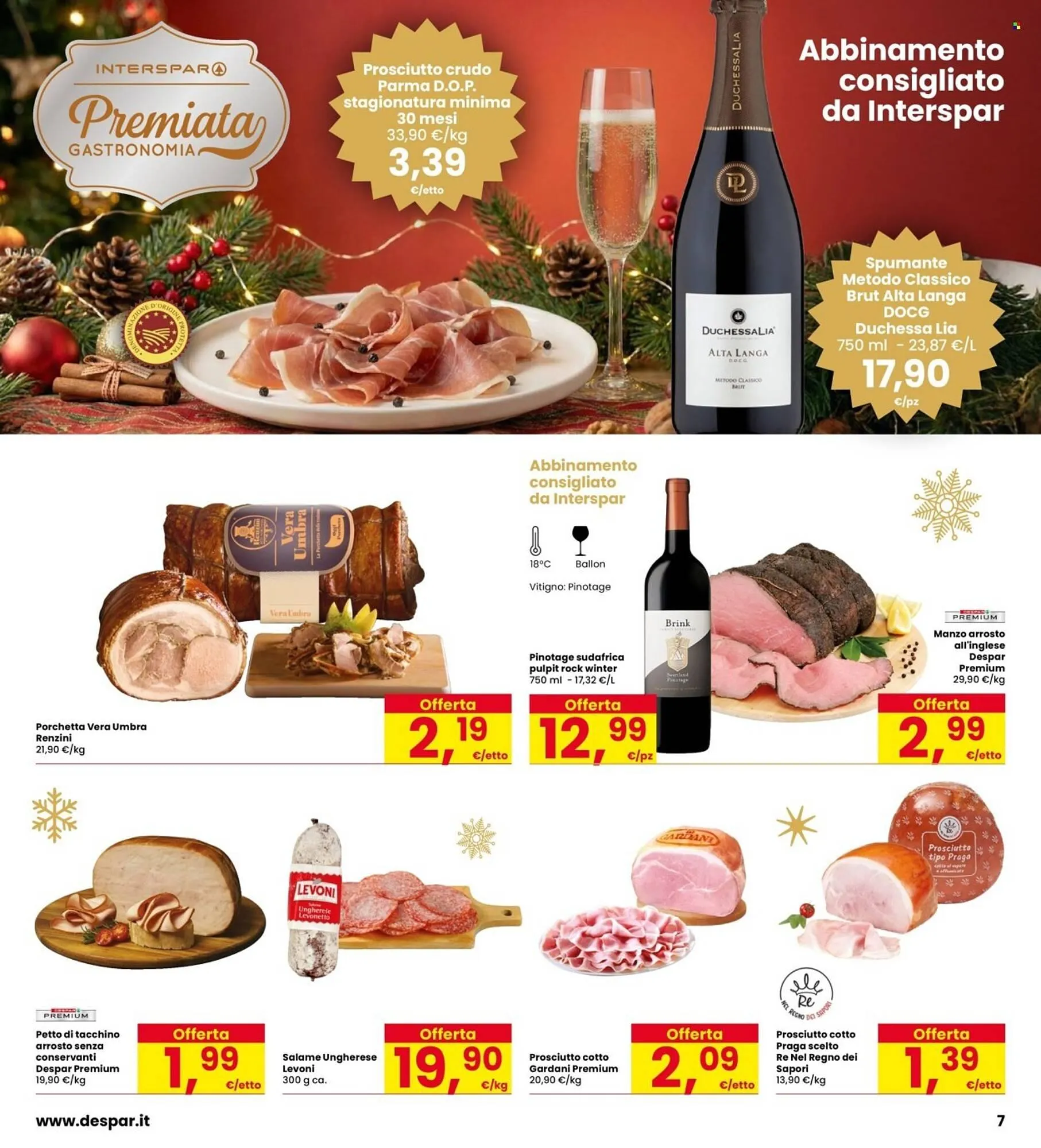 Volantino Interspar da 16 dicembre a 6 gennaio di 2026 - Pagina del volantino 7