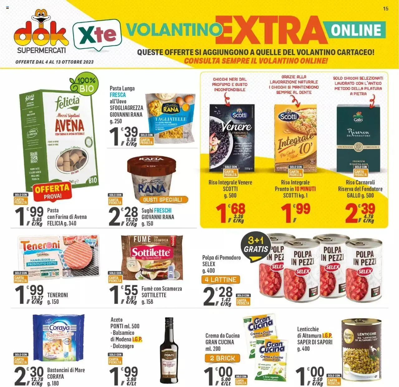 Volantino DOK da 4 ottobre a 13 ottobre di 2023 - Pagina del volantino 15