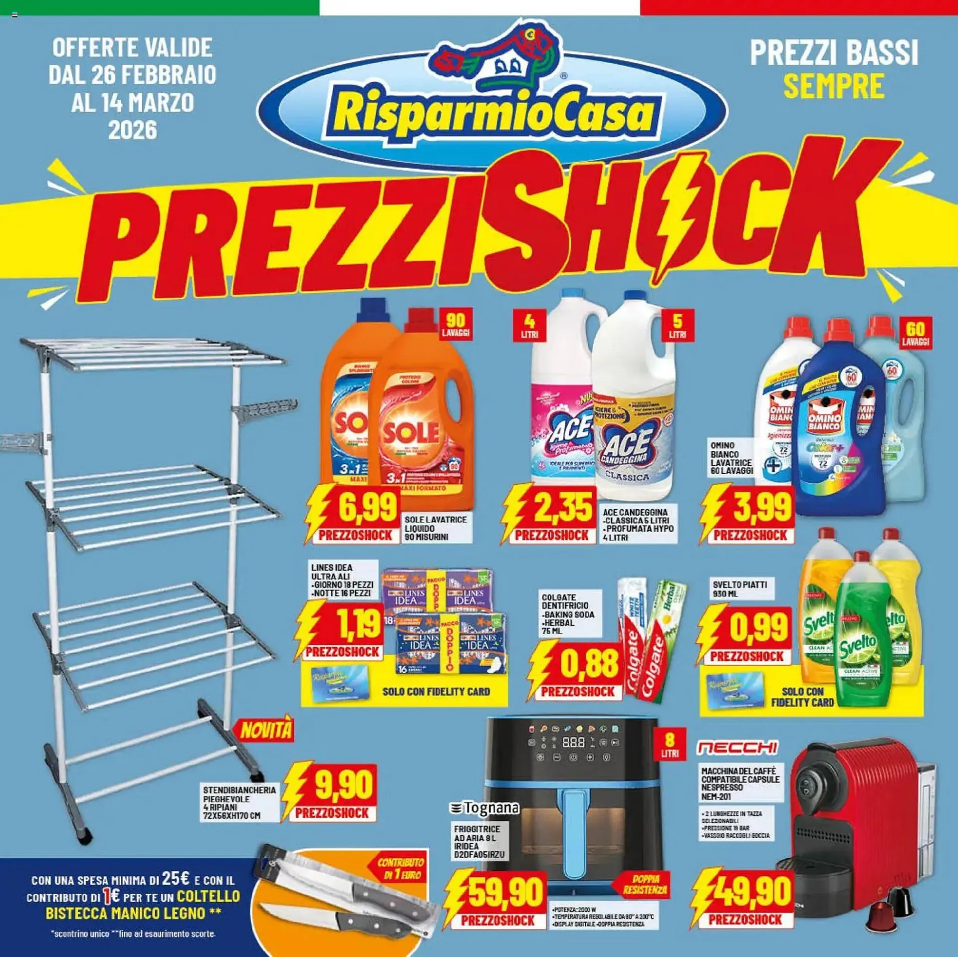 Volantino Risparmio Casa da 26 febbraio a 14 marzo di 2026 - Pagina del volantino 1