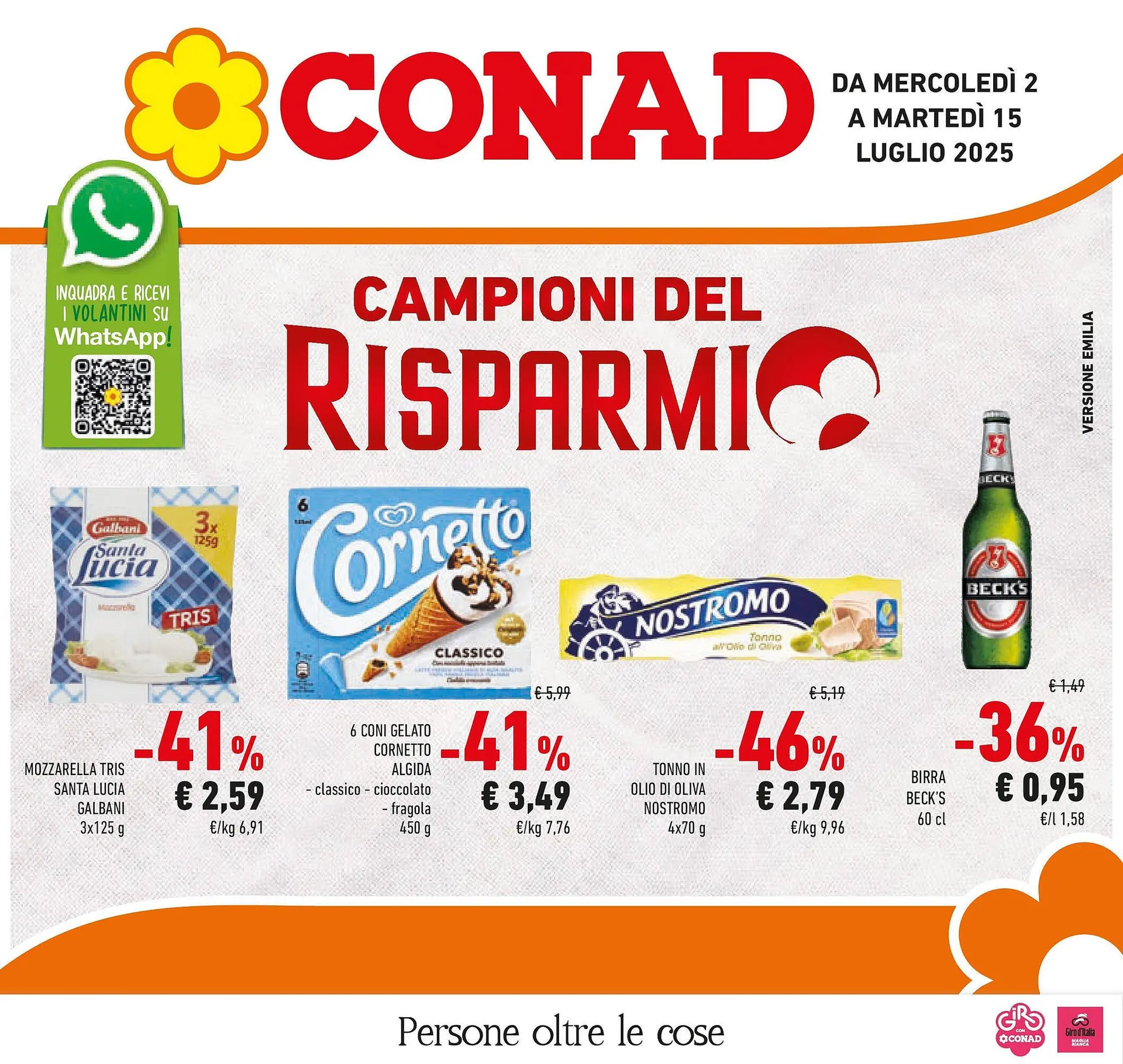 Volantino Conad da 30 giugno a 15 luglio di 2025 - Pagina del volantino 1