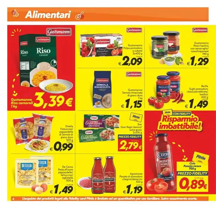 Risparmio Imbattibile! da 1 aprile a 10 aprile di 2025 - Pagina del volantino 4