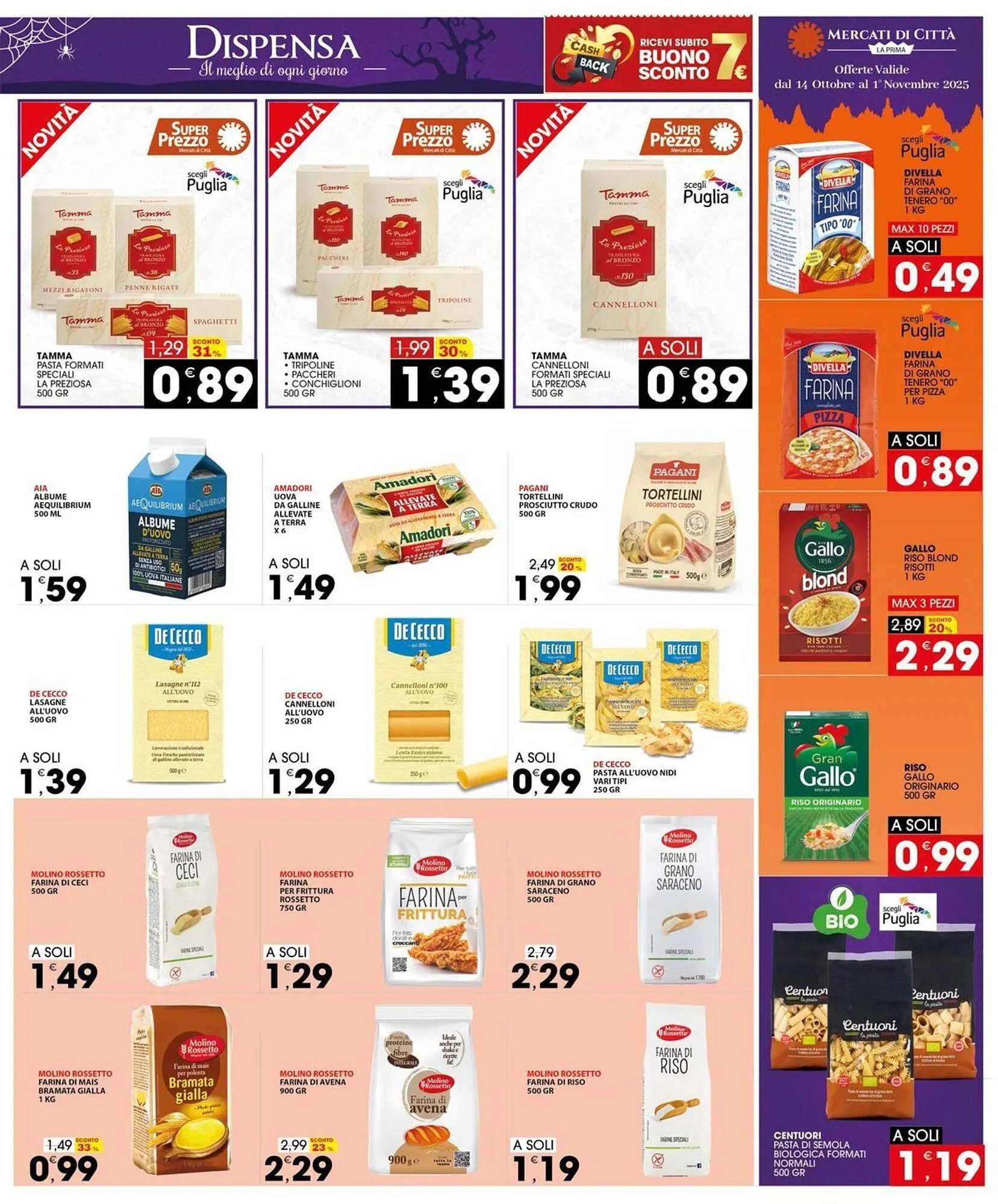 Volantino Mercati di Città La Prima da 13 ottobre a 1 novembre di 2025 - Pagina del volantino 19
