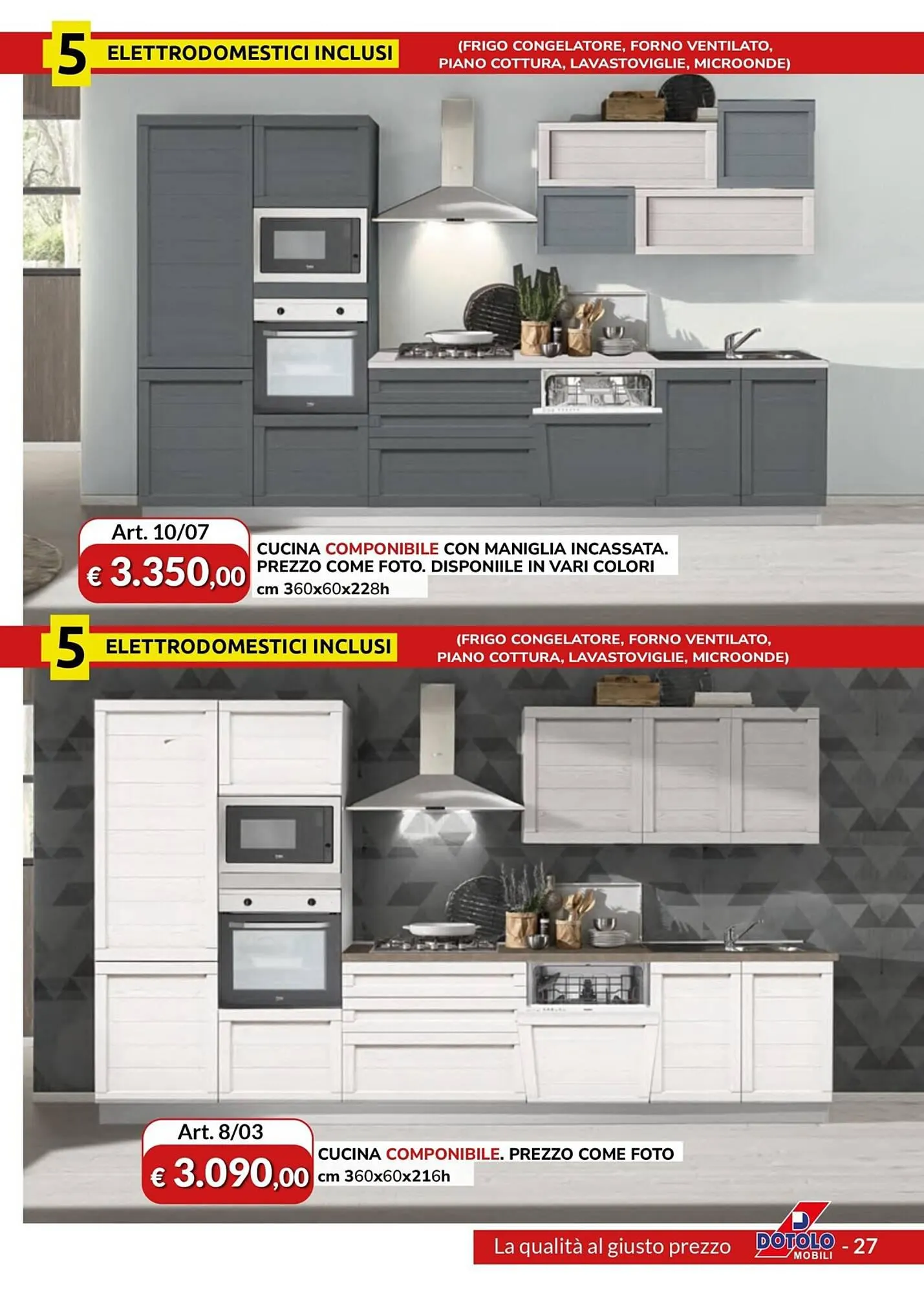 Volantino Dotolo Mobili da 12 luglio a 31 dicembre di 2024 - Pagina del volantino 27