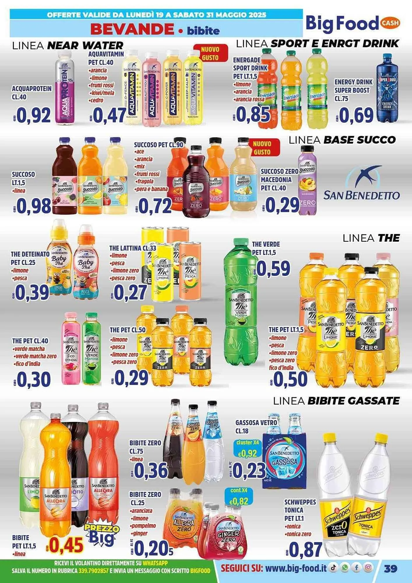 Volantino Big Food da 19 maggio a 31 maggio di 2025 - Pagina del volantino 39