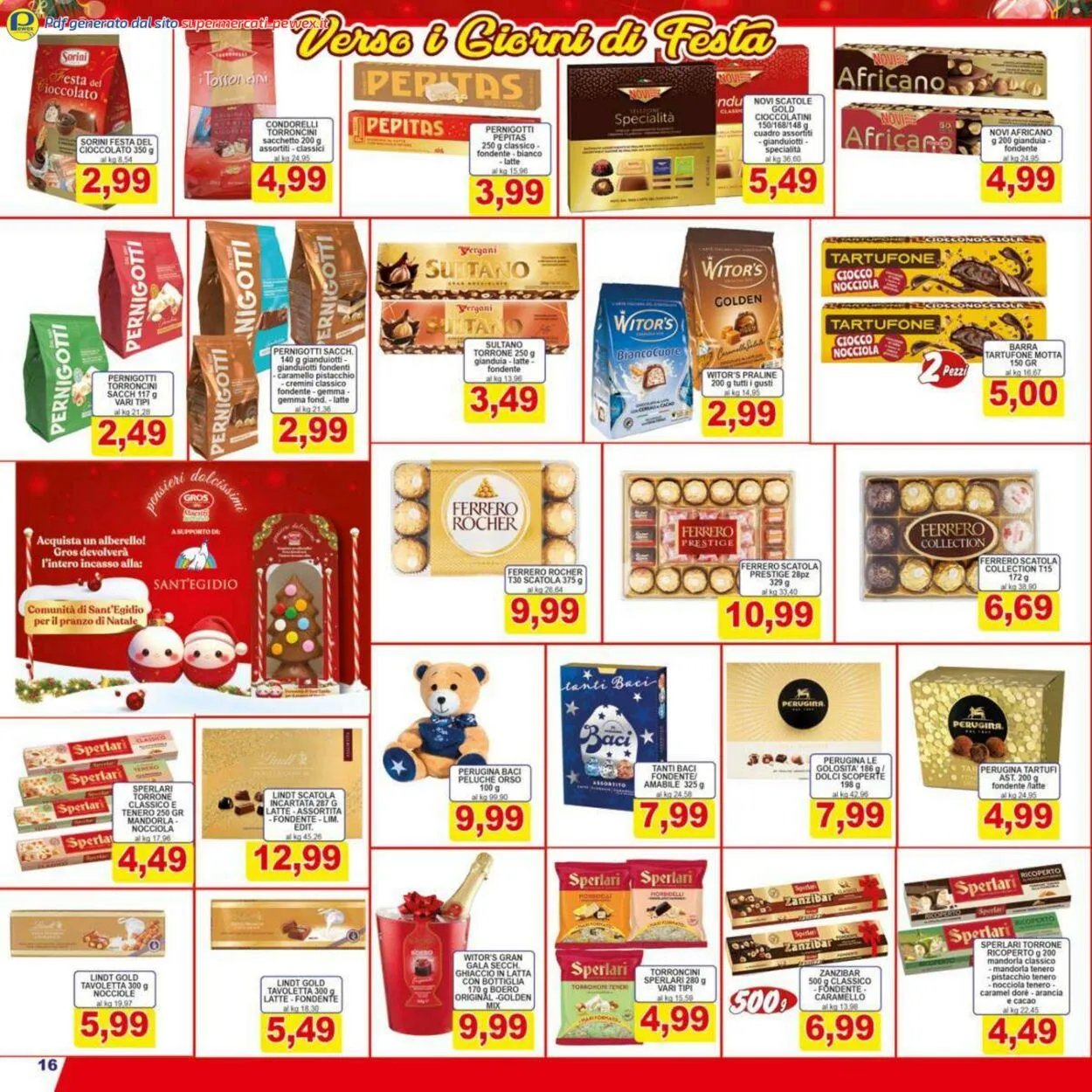 Pewex Volantino attuale da 15 dicembre a 29 dicembre di 2025 - Pagina del volantino 16