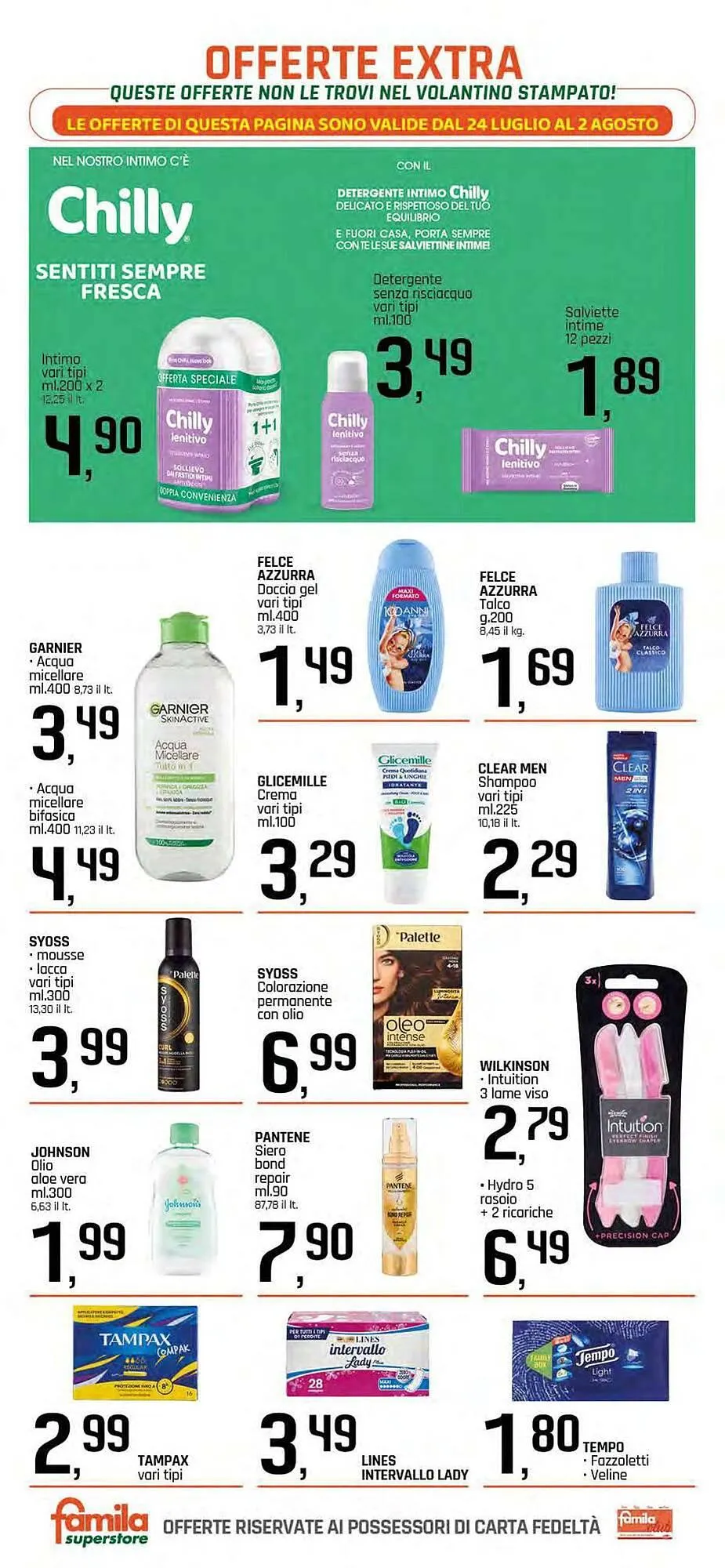 Volantino Famila Superstore da 24 luglio a 2 agosto di 2025 - Pagina del volantino 27