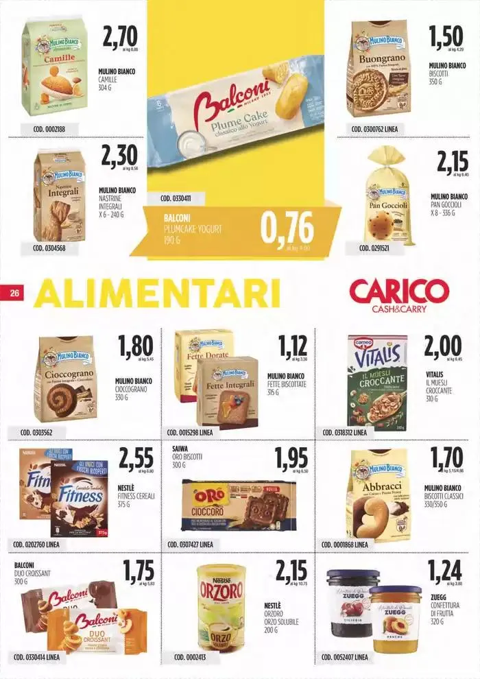 Offerte Carico Cash & Carry da 8 maggio a 21 maggio di 2025 - Pagina del volantino 26
