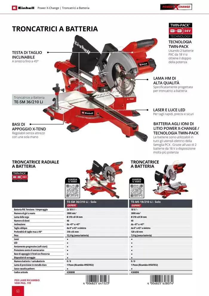Elettroutensili 2025 da 11 febbraio a 31 dicembre di 2025 - Pagina del volantino 60