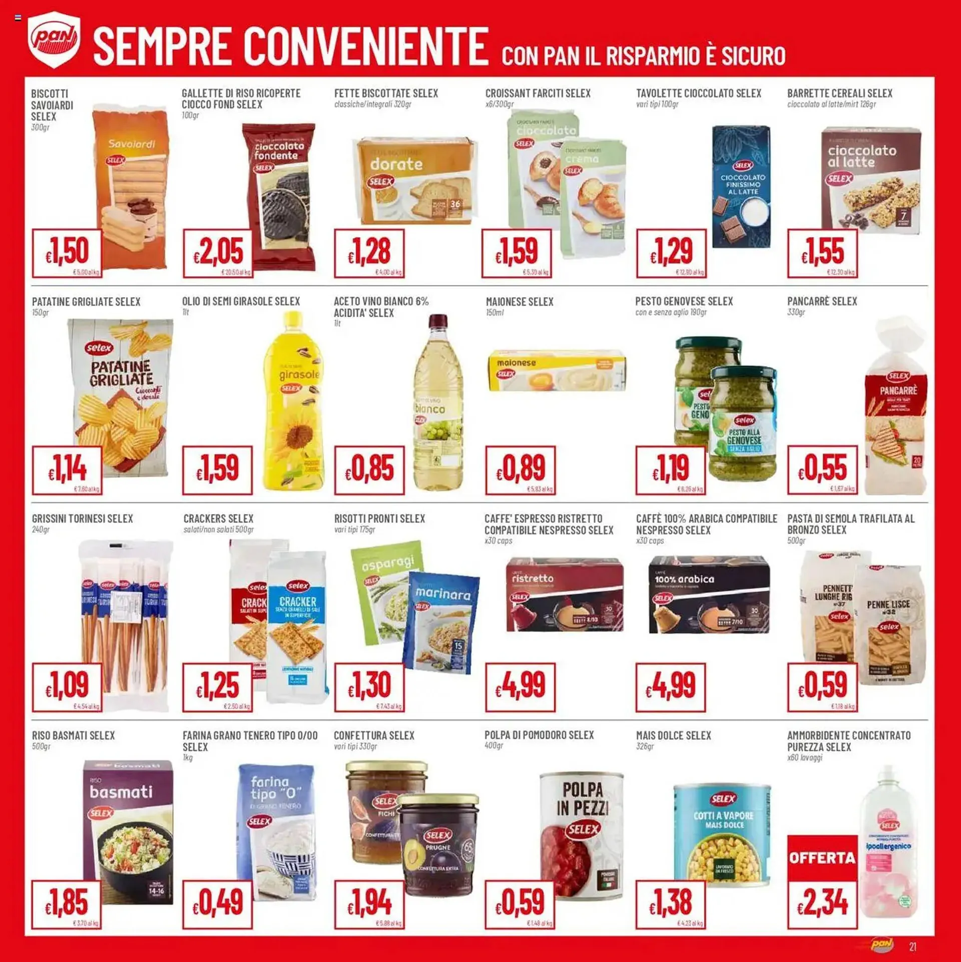 Volantino Pan da 24 marzo a 2 aprile di 2025 - Pagina del volantino 21