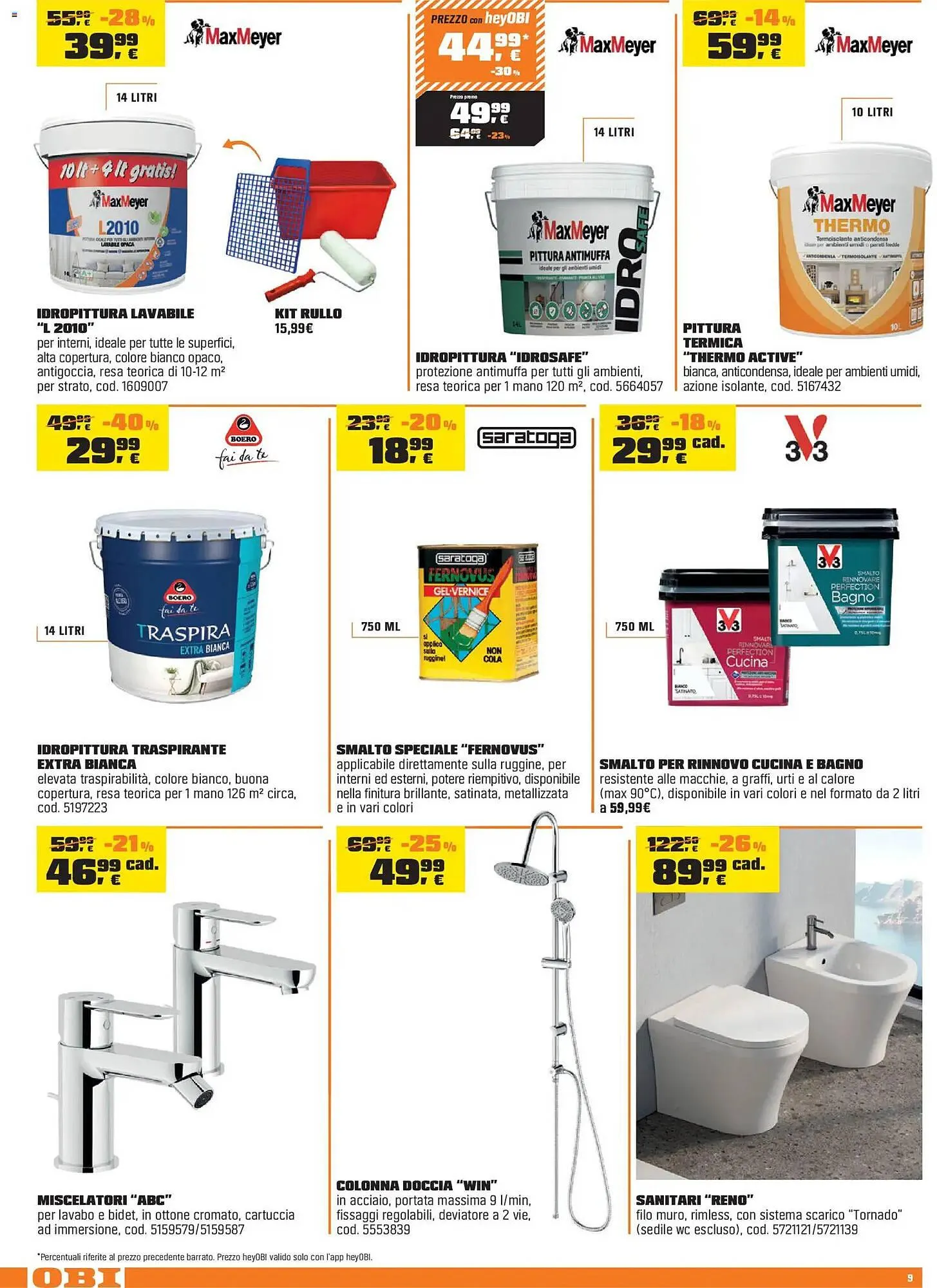 Volantino OBI da 2 aprile a 3 maggio di 2026 - Pagina del volantino 9