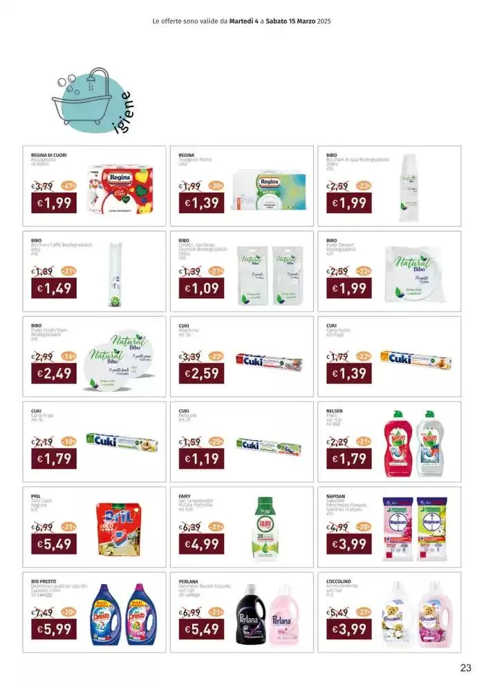 Sana, veloce, facile, unica! da 4 marzo a 15 marzo di 2025 - Pagina del volantino 23