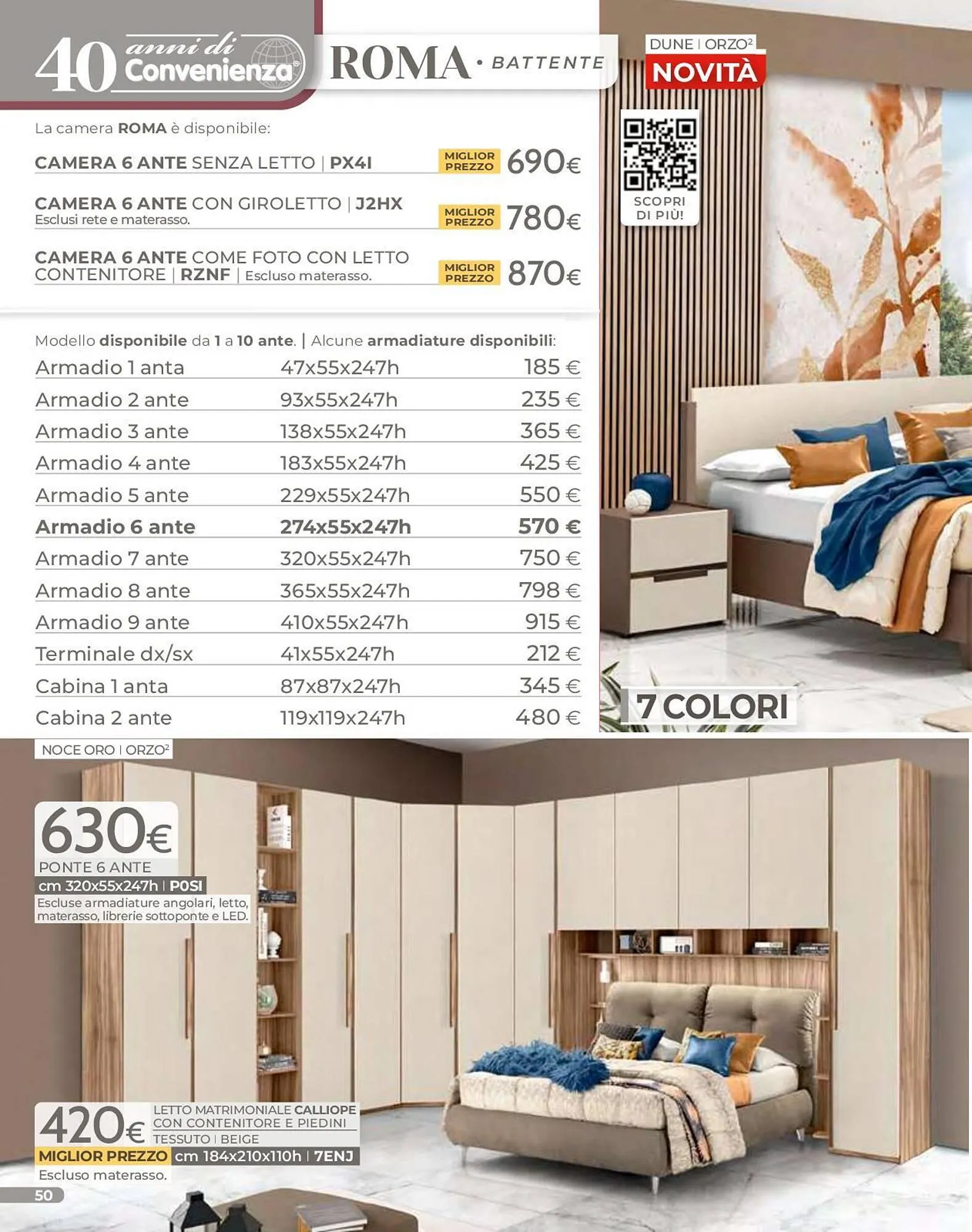 Volantino Mondo Convenienza da 1 gennaio a 31 marzo di 2026 - Pagina del volantino 52