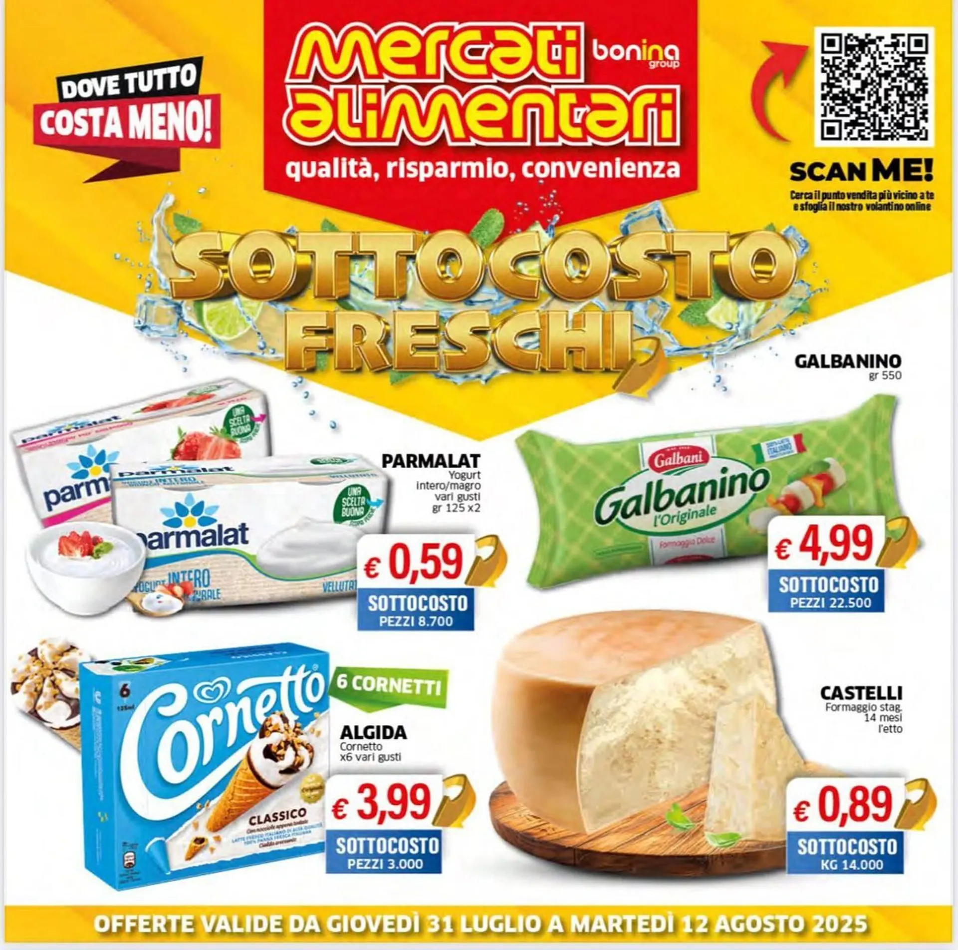 Volantino Mercati Alimentari - 1