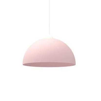 Sospensione Cassis in metallo ø40 cm con attacco E27 rosa