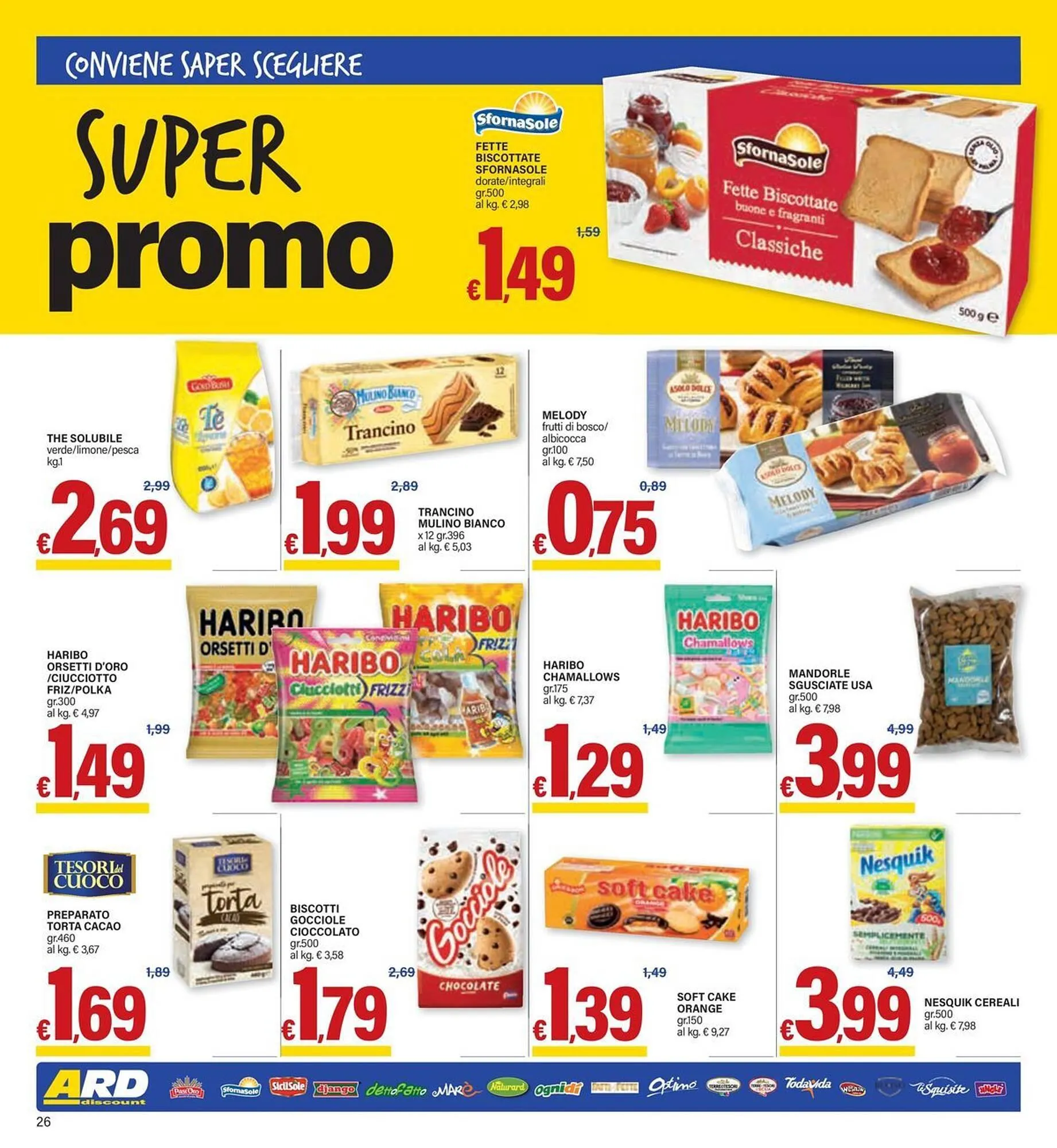 Volantino Ard Discount da 8 agosto a 18 agosto di 2024 - Pagina del volantino 26