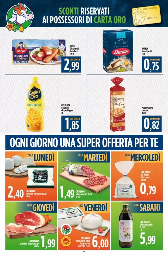 Il fresco quotidiano da 4 marzo a 13 marzo di 2025 - Pagina del volantino 9