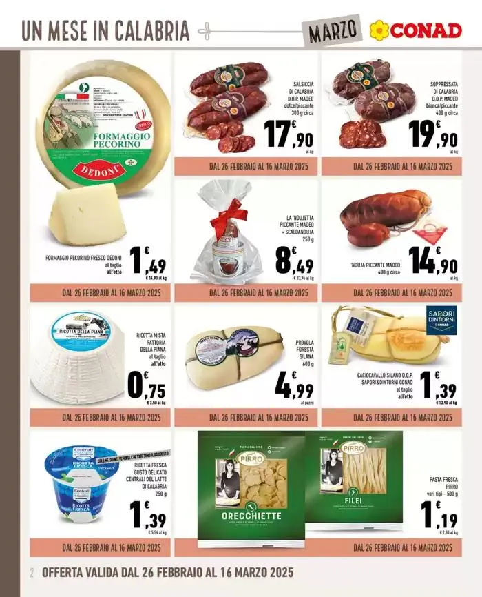 Un Mese in Calabria da 26 febbraio a 31 marzo di 2025 - Pagina del volantino 2