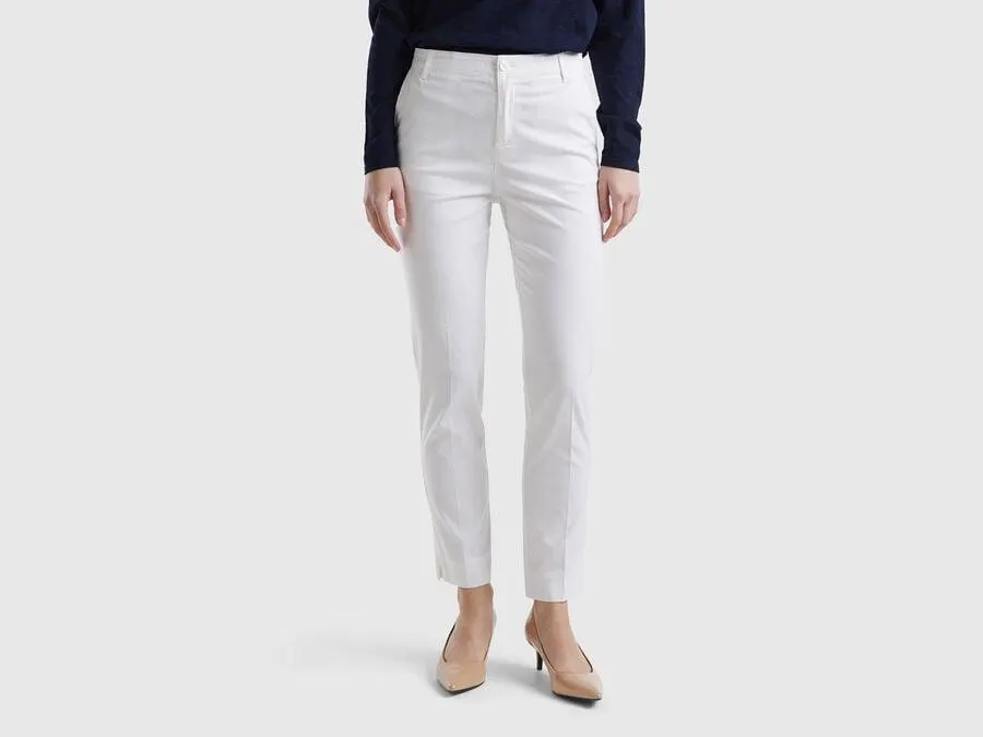 Chino in cotone stretch