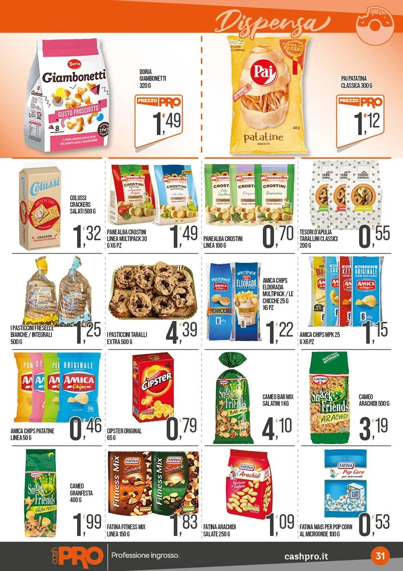 Volantino Cash pro da 23 giugno a 6 luglio di 2025 - Pagina del volantino 31