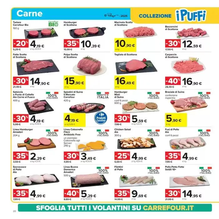 Collezione i puffi  da 5 maggio a 15 maggio di 2025 - Pagina del volantino 20