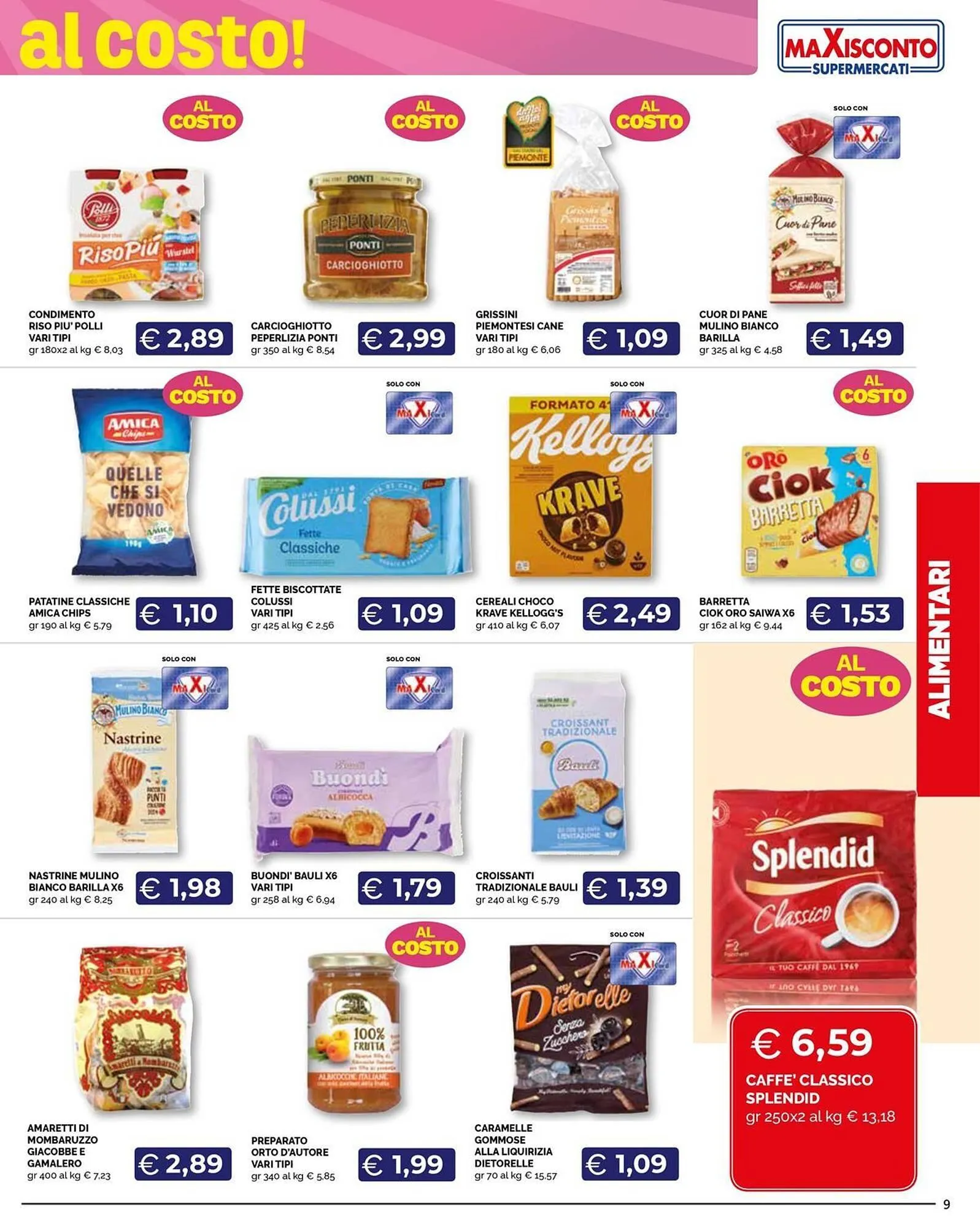 Volantino Maxisconto da 15 maggio a 25 maggio di 2025 - Pagina del volantino 9