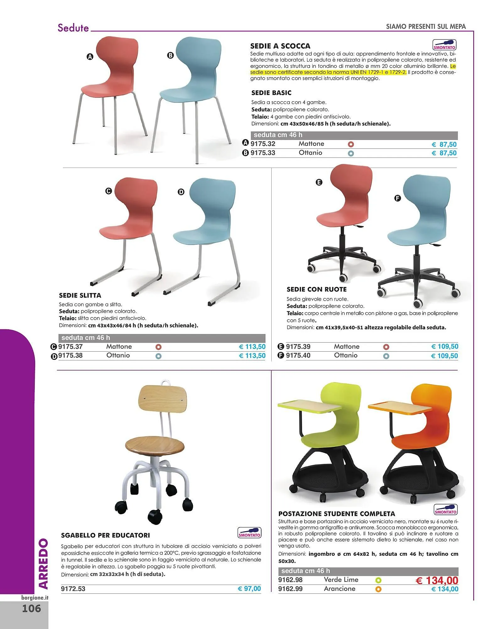 Volantino Borgione Sport da 31 dicembre a 31 dicembre di 2025 - Pagina del volantino 106