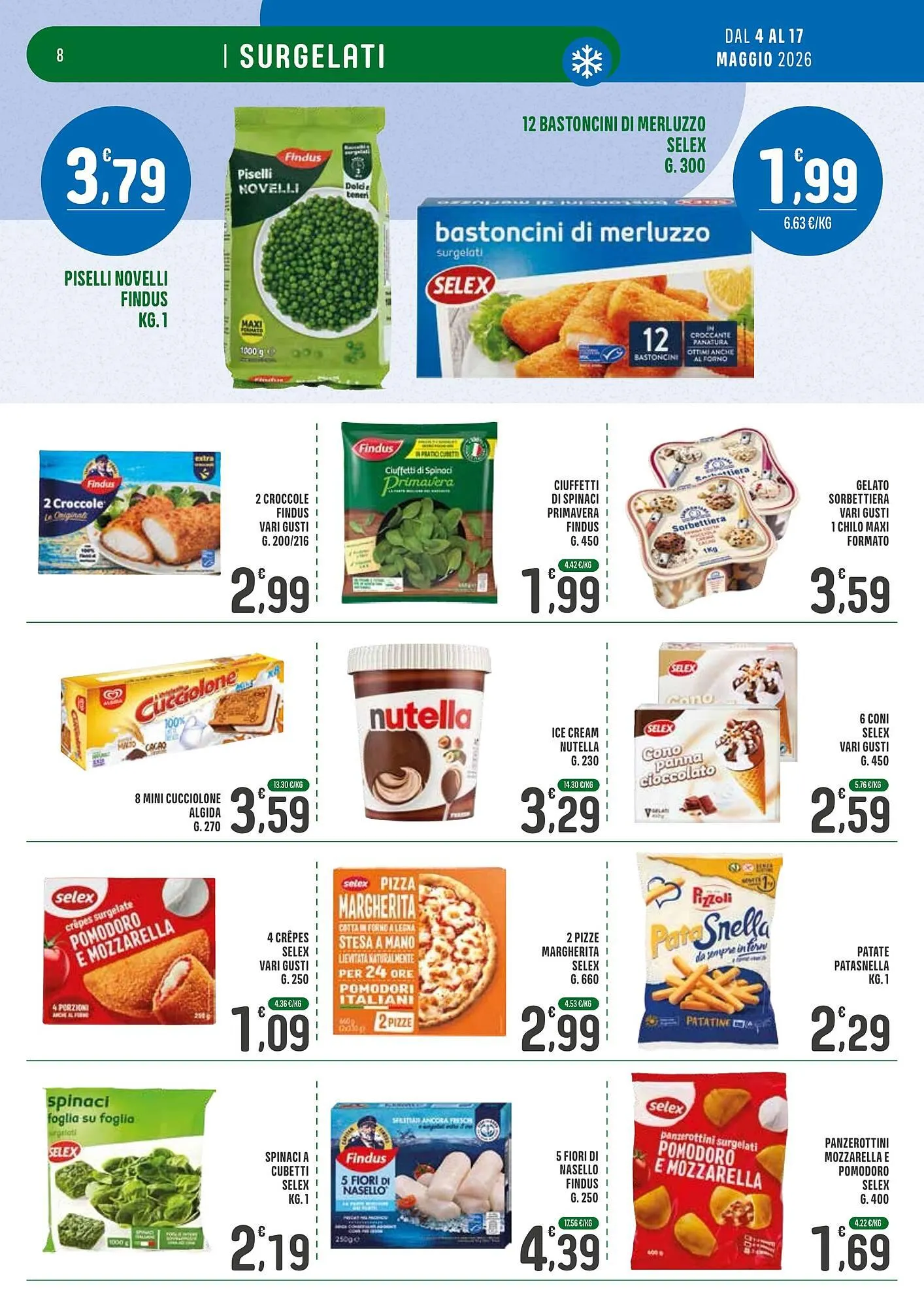 Volantino La Mimosa Supermercati da 4 maggio a 17 maggio di 2026 - Pagina del volantino 8