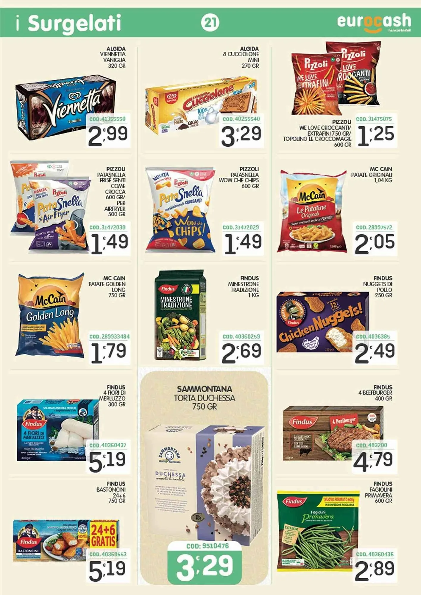 Volantino Eurocash da 16 marzo a 5 aprile di 2026 - Pagina del volantino 21