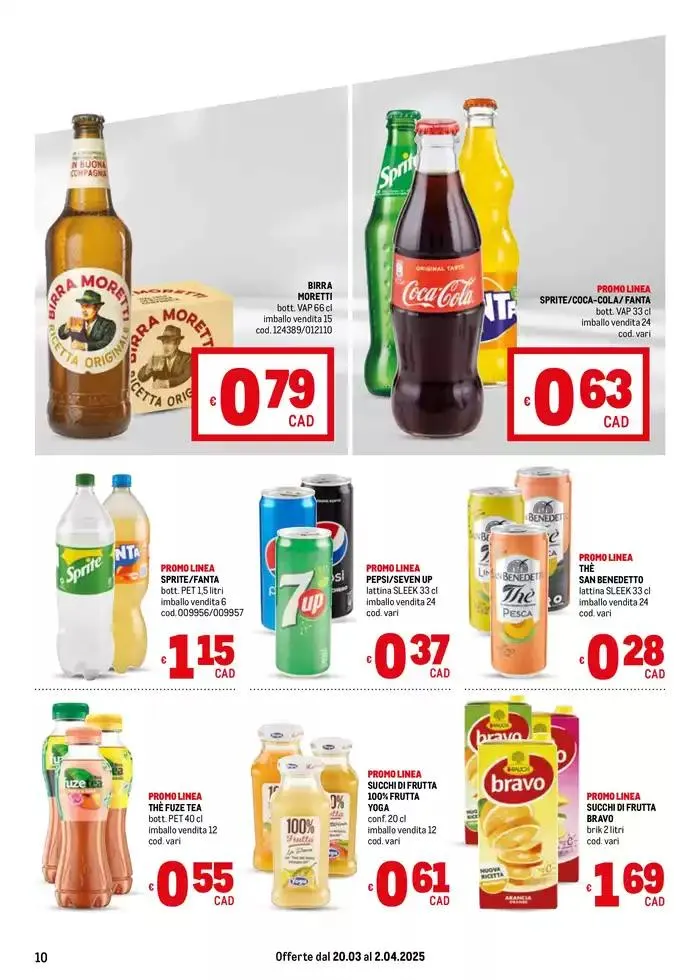 Offerte per te -Area 2 da 20 marzo a 2 aprile di 2025 - Pagina del volantino 10