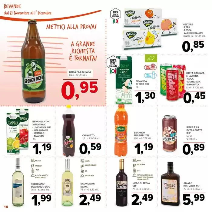 La forza di todis da 21 novembre a 1 dicembre di 2024 - Pagina del volantino 18