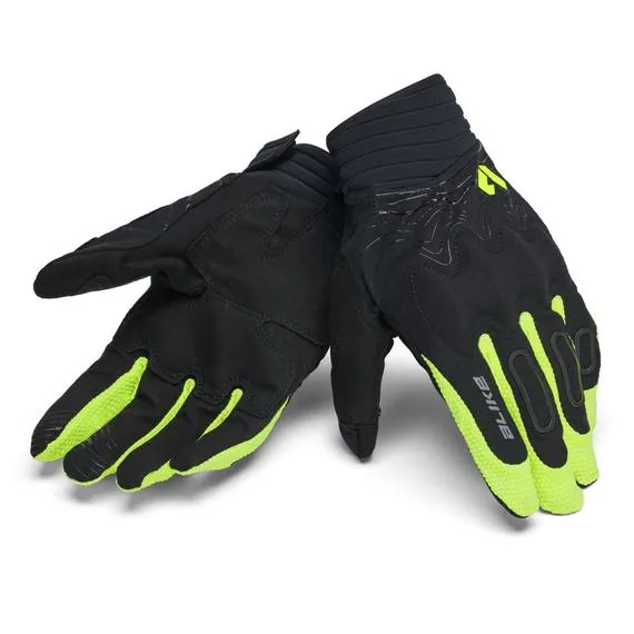Guanti da moto Dunes Air Nero/Giallo Fluo