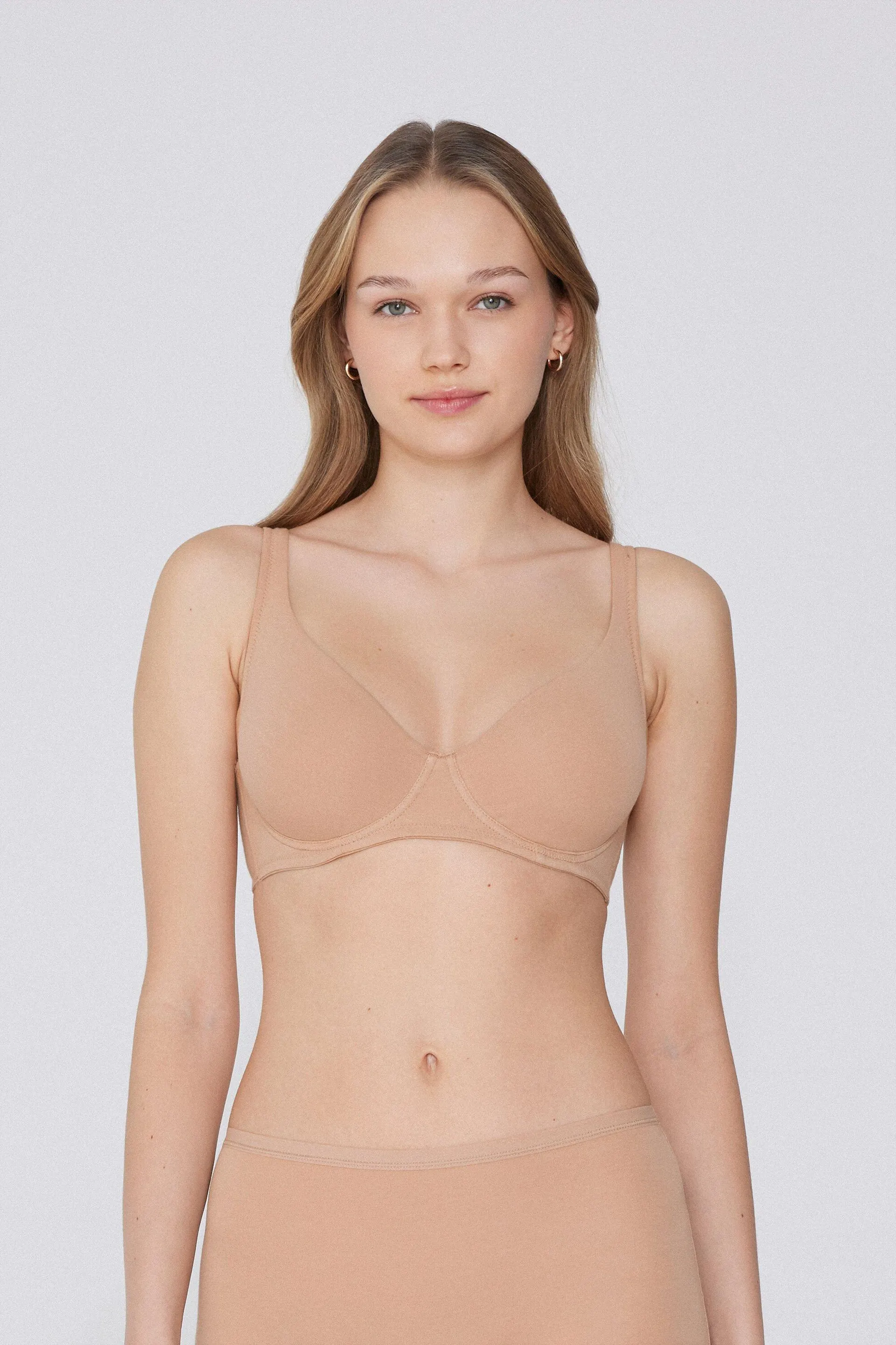 Reggiseno Balconcino in Cotone Organico Paris