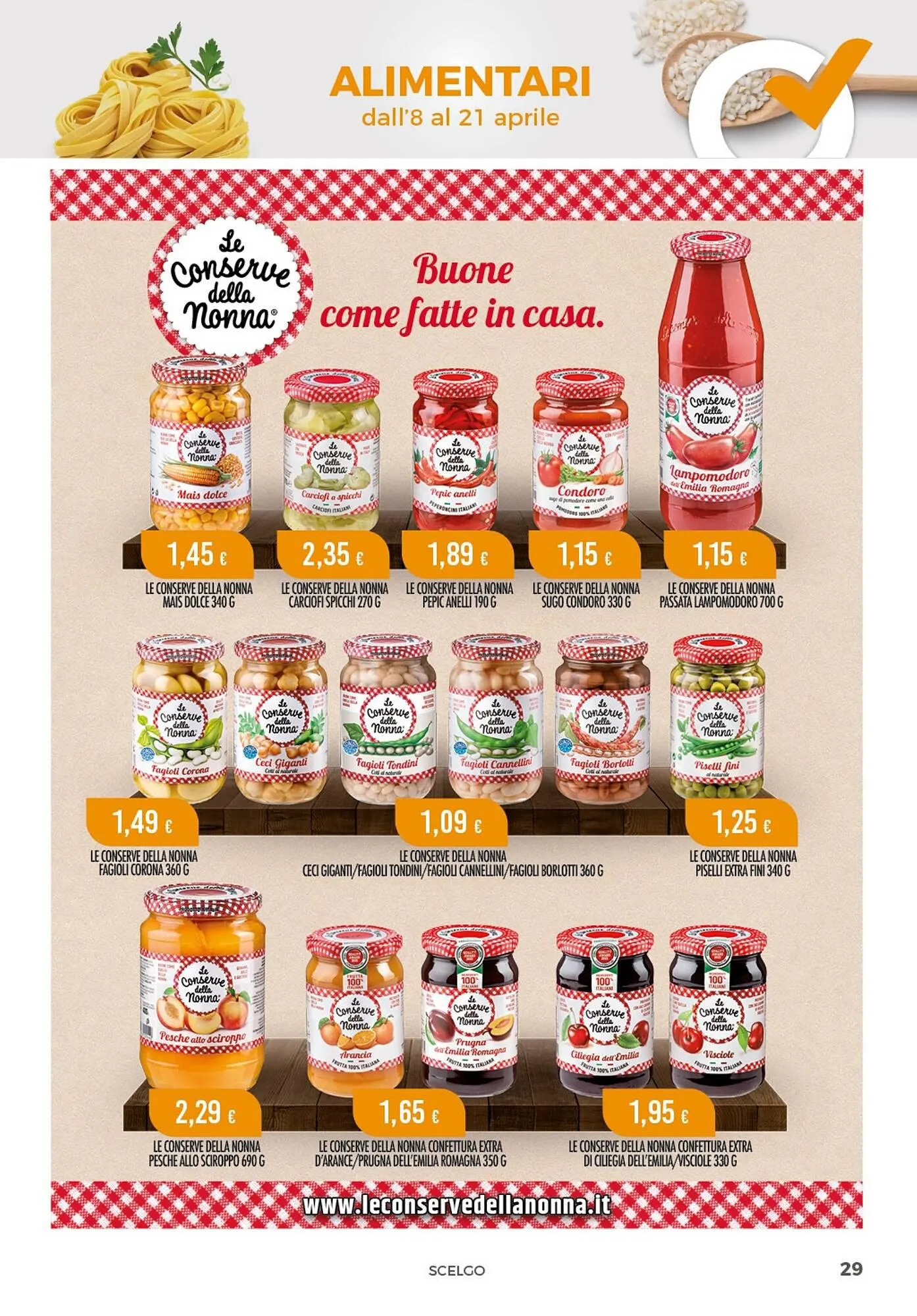 Volantino Scelgo da 8 aprile a 21 aprile di 2024 - Pagina del volantino 29