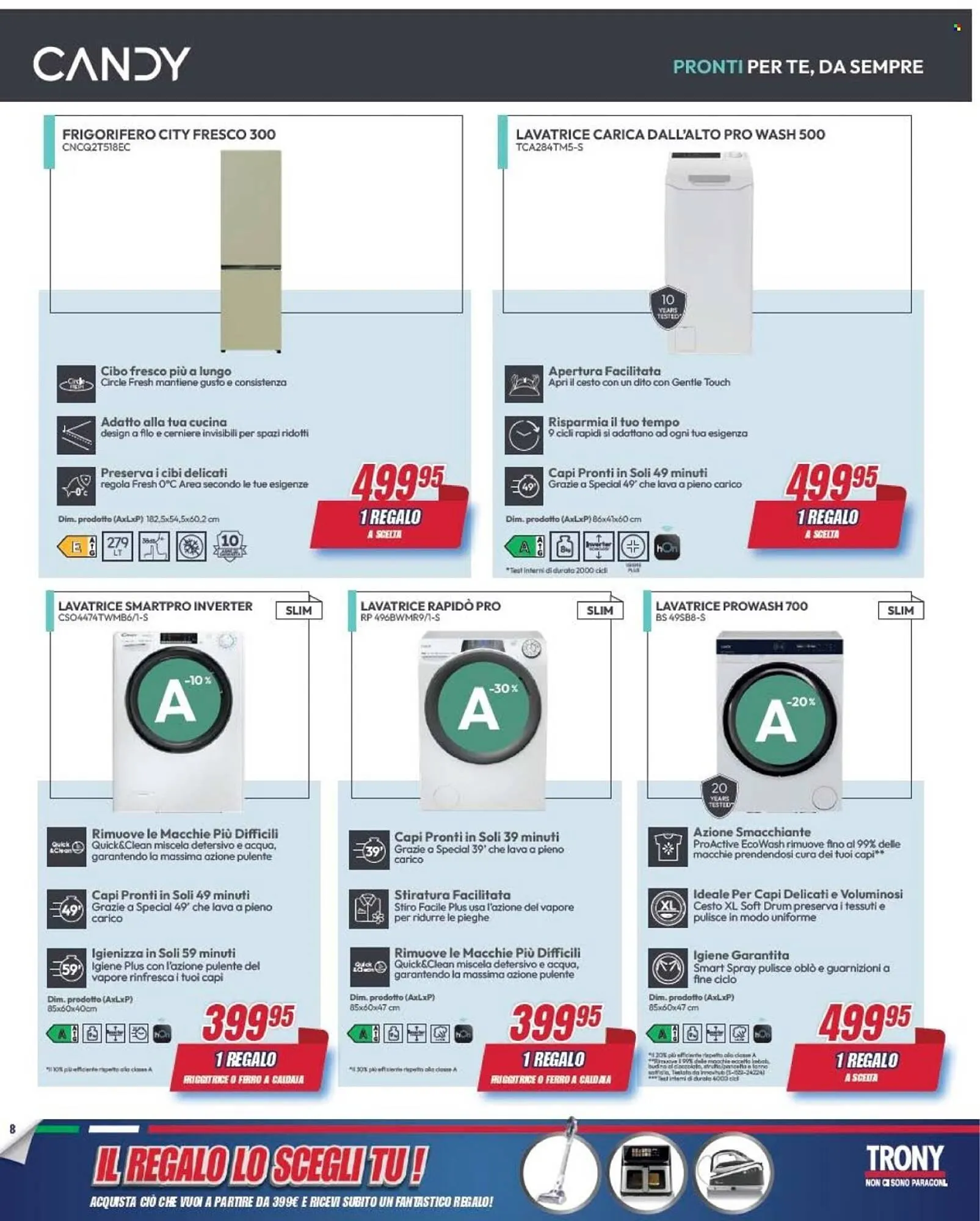 Volantino Trony da 9 aprile a 29 aprile di 2026 - Pagina del volantino 8