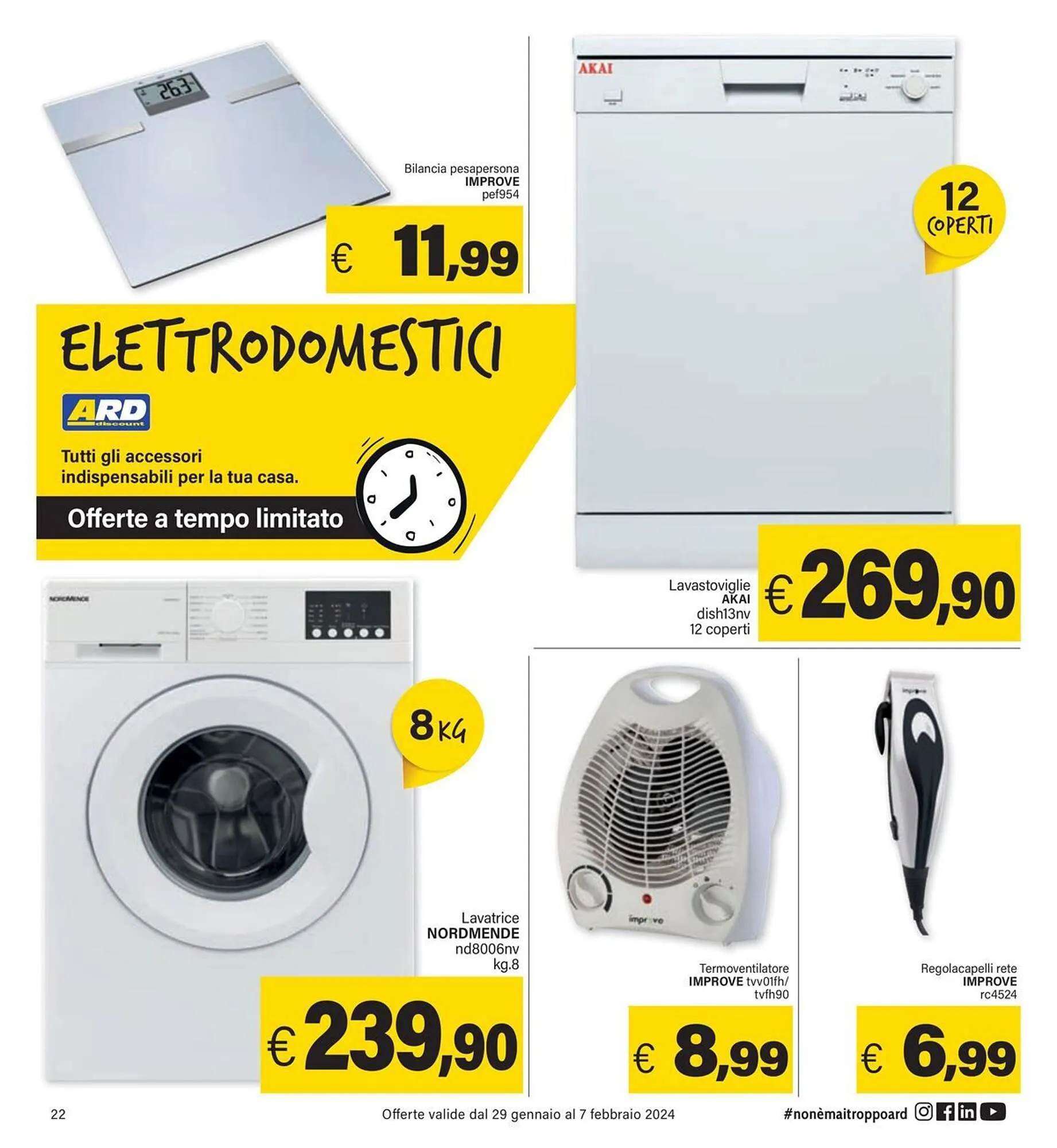 Volantino Ard Discount da 29 gennaio a 7 febbraio di 2024 - Pagina del volantino 22