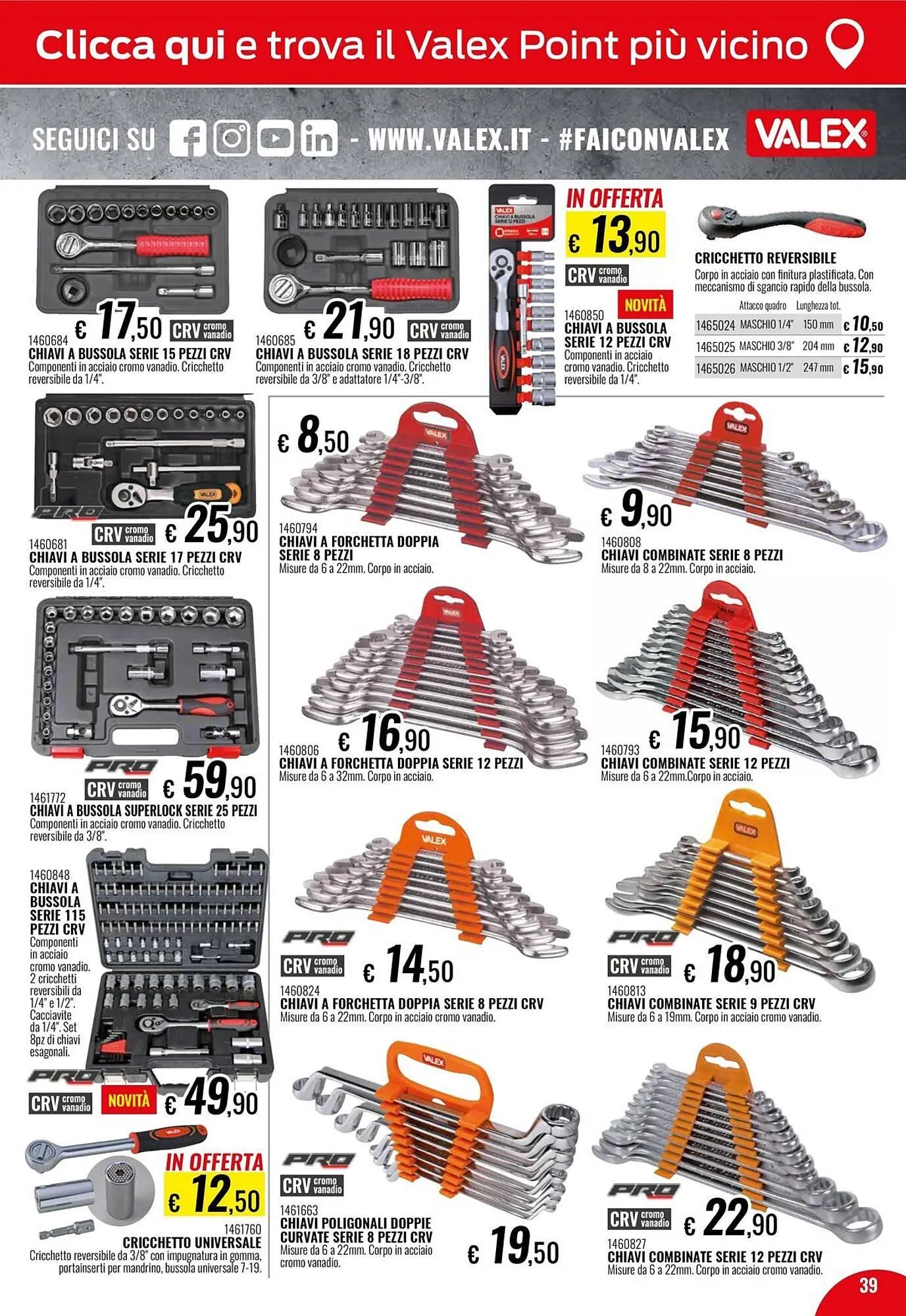 Volantino Valex da 26 marzo a 22 settembre di 2026 - Pagina del volantino 39