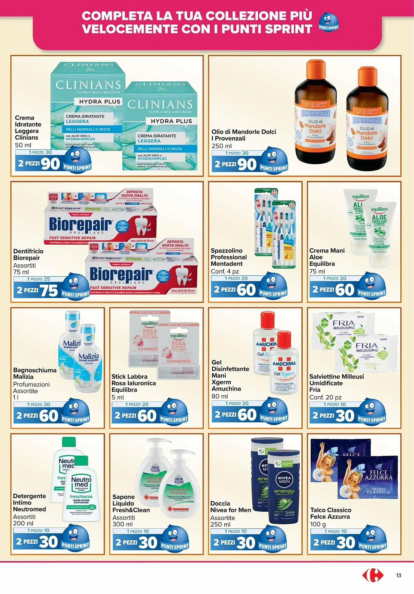 Volantino Carrefour Market da 7 febbraio a 16 febbraio di 2025 - Pagina del volantino 13
